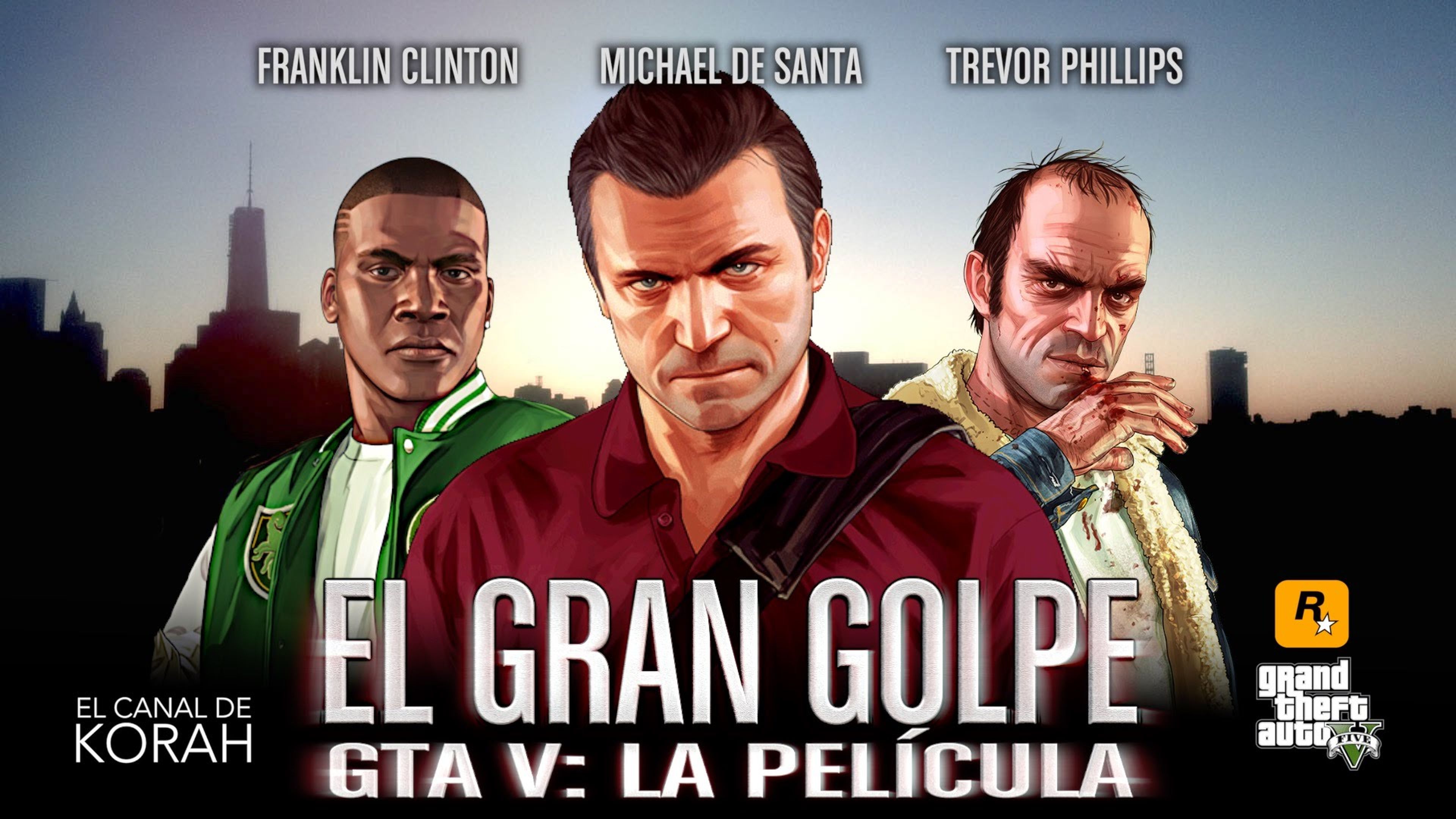 Tráiler de El Gran Golpe, GTA V: La película