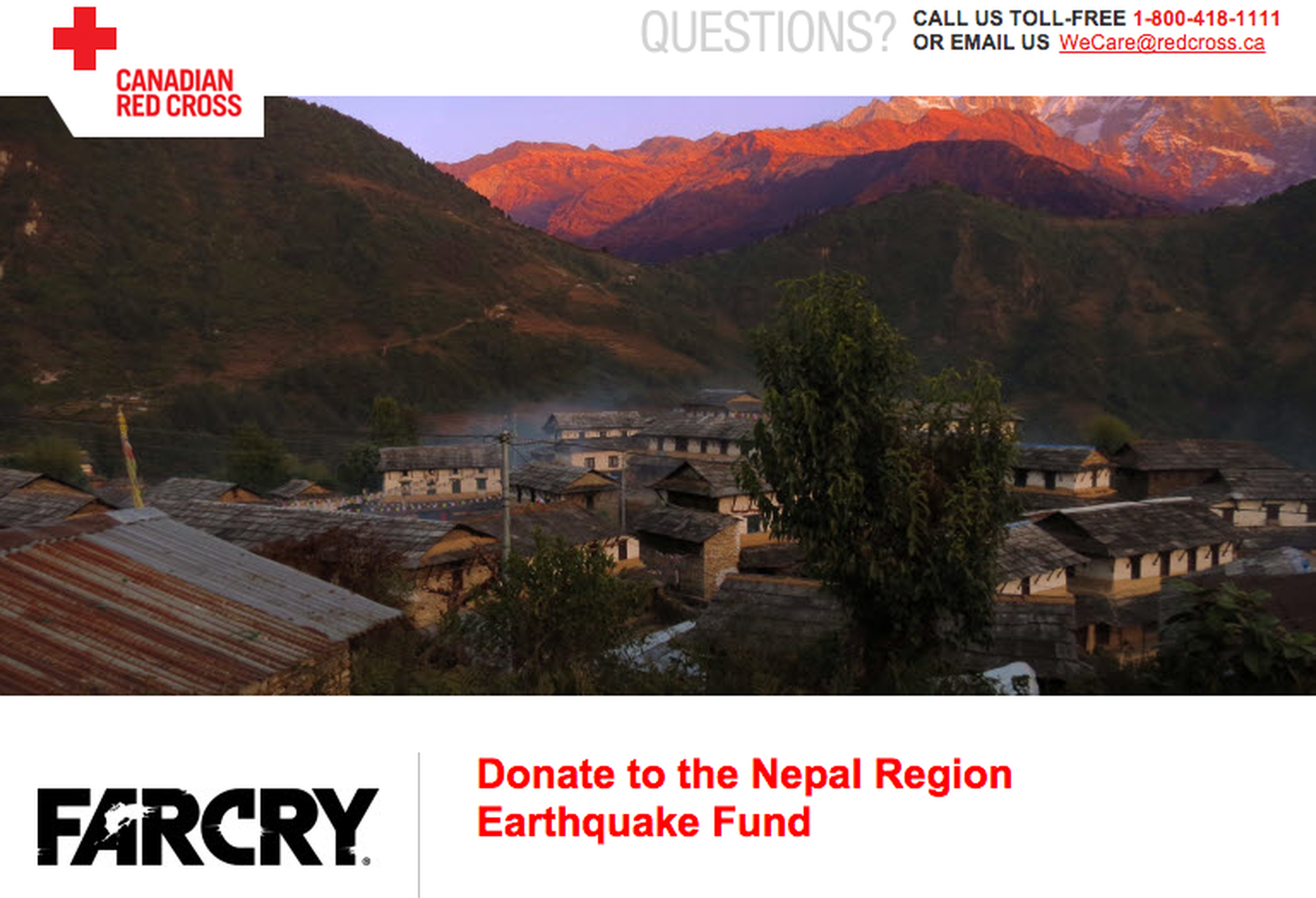 Ubisof Montreal donará 100.000$ para ayudar a Nepal
