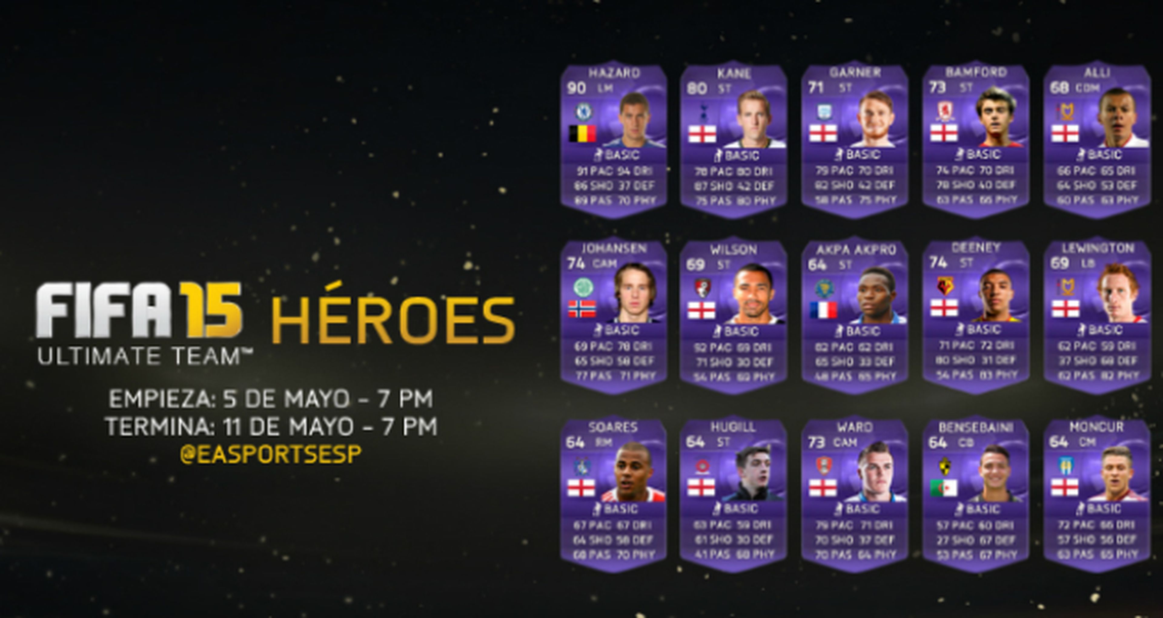 FIFA 15 Ultimate Team recibe a los Héroes
