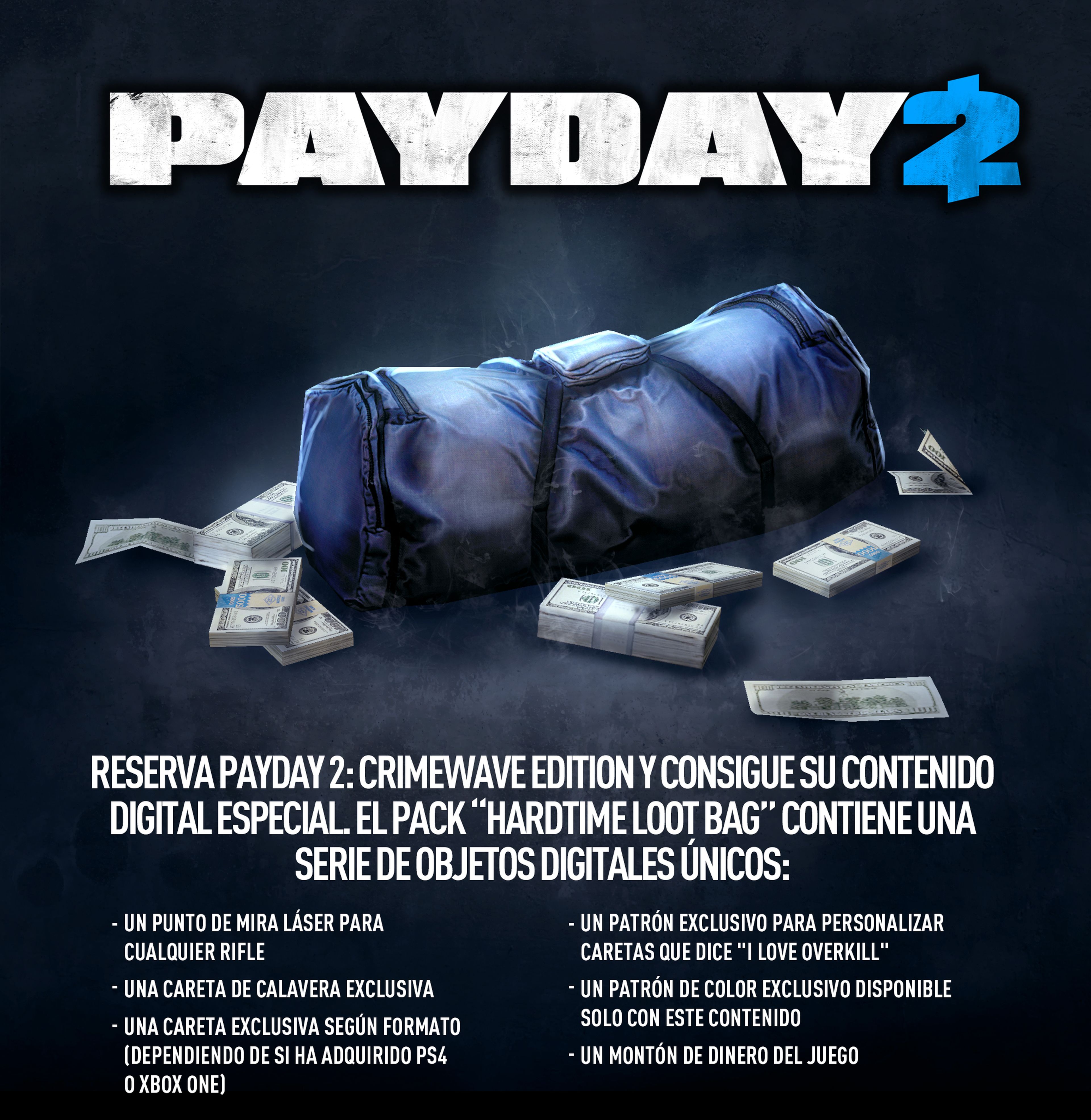 Avance de PayDay 2: Crimewave Edition