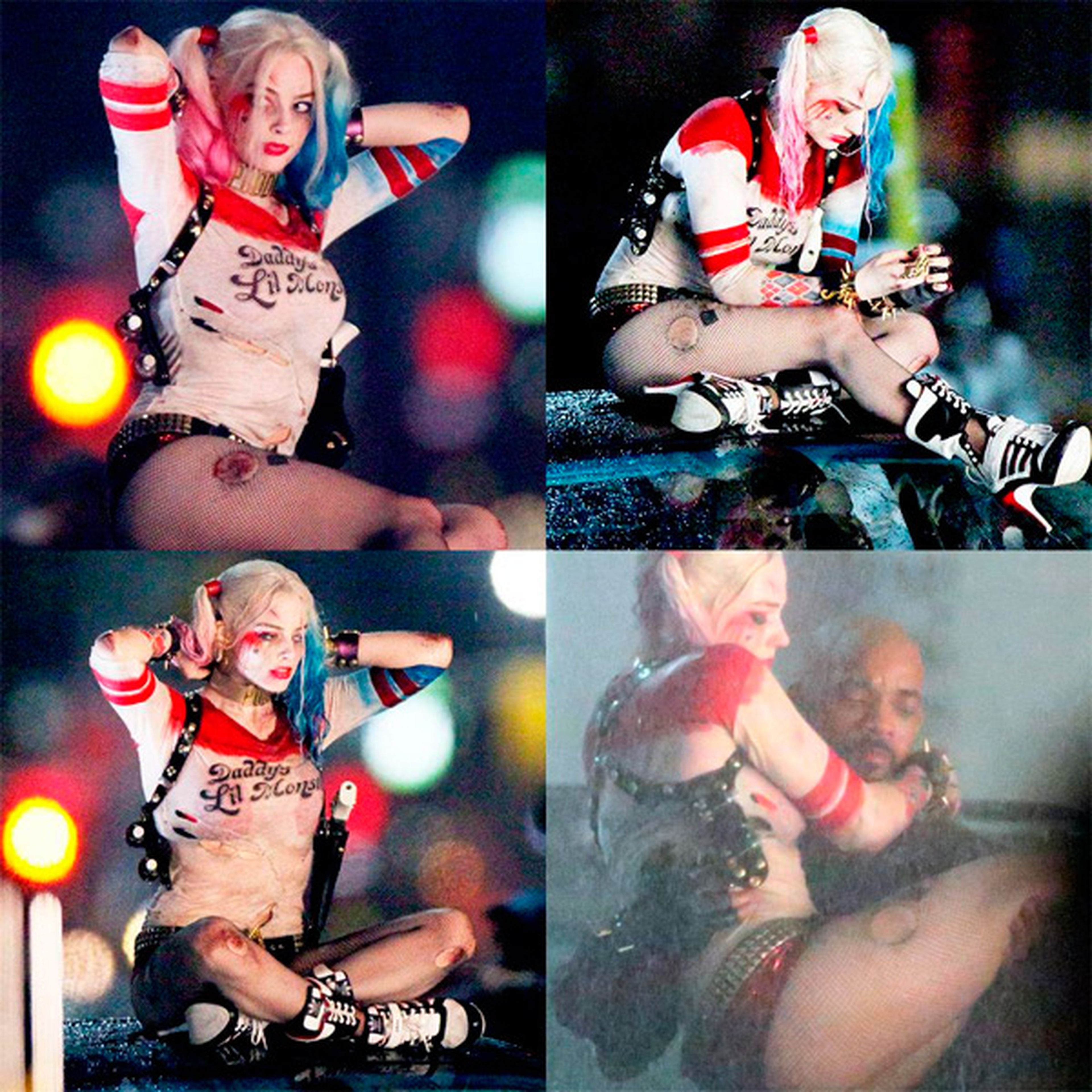 Escuadrón Suicida: nuevas fotos insinúan un romance entre Deadshot y Harley Quinn