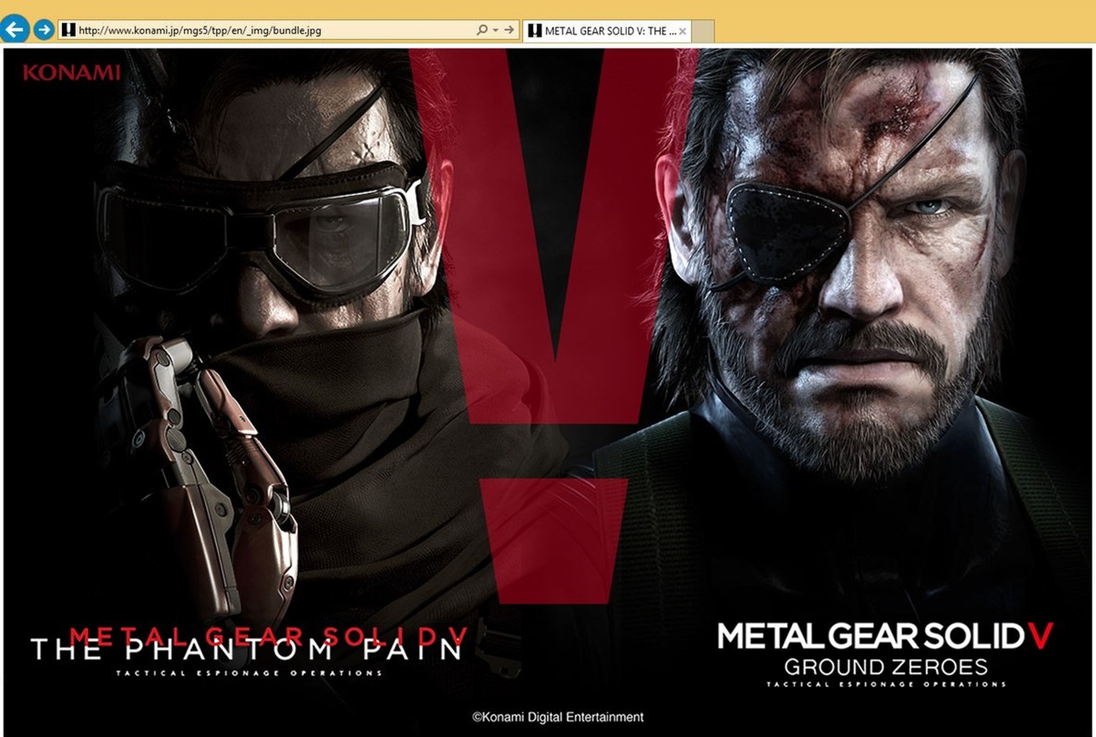 Metal Gear Solid V, posible pack con Ground Zeroes + The Phantom Pain