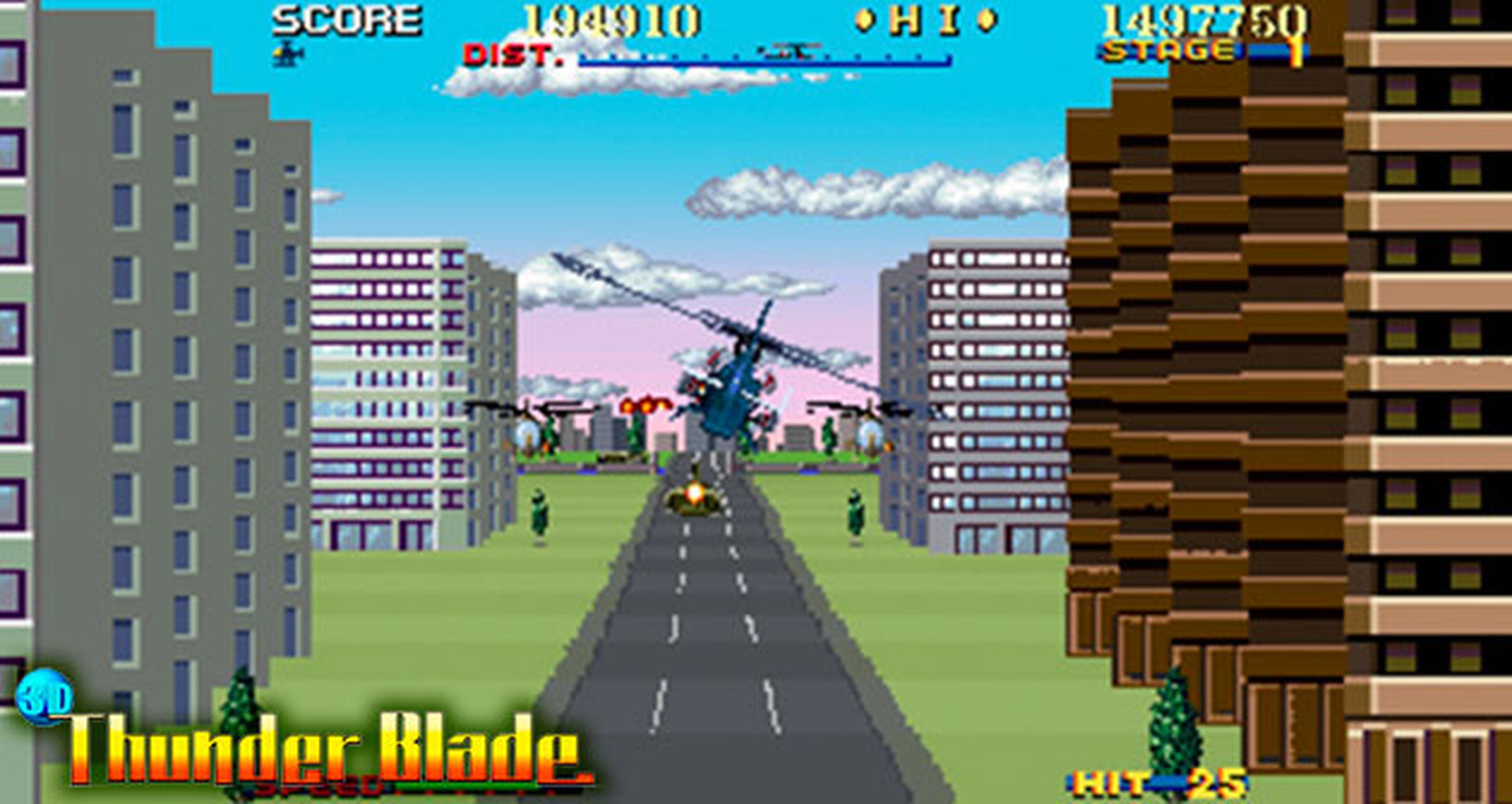 Análisis de 3D Thunder Blade (Sega 3D Classics)