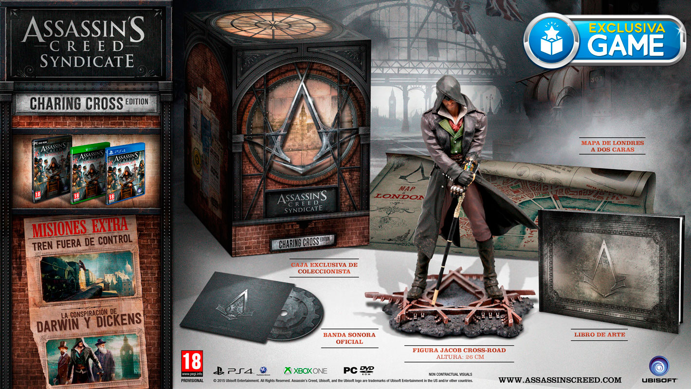Assassin's Creed Syndicate, ediciones especiales sólo en GAME