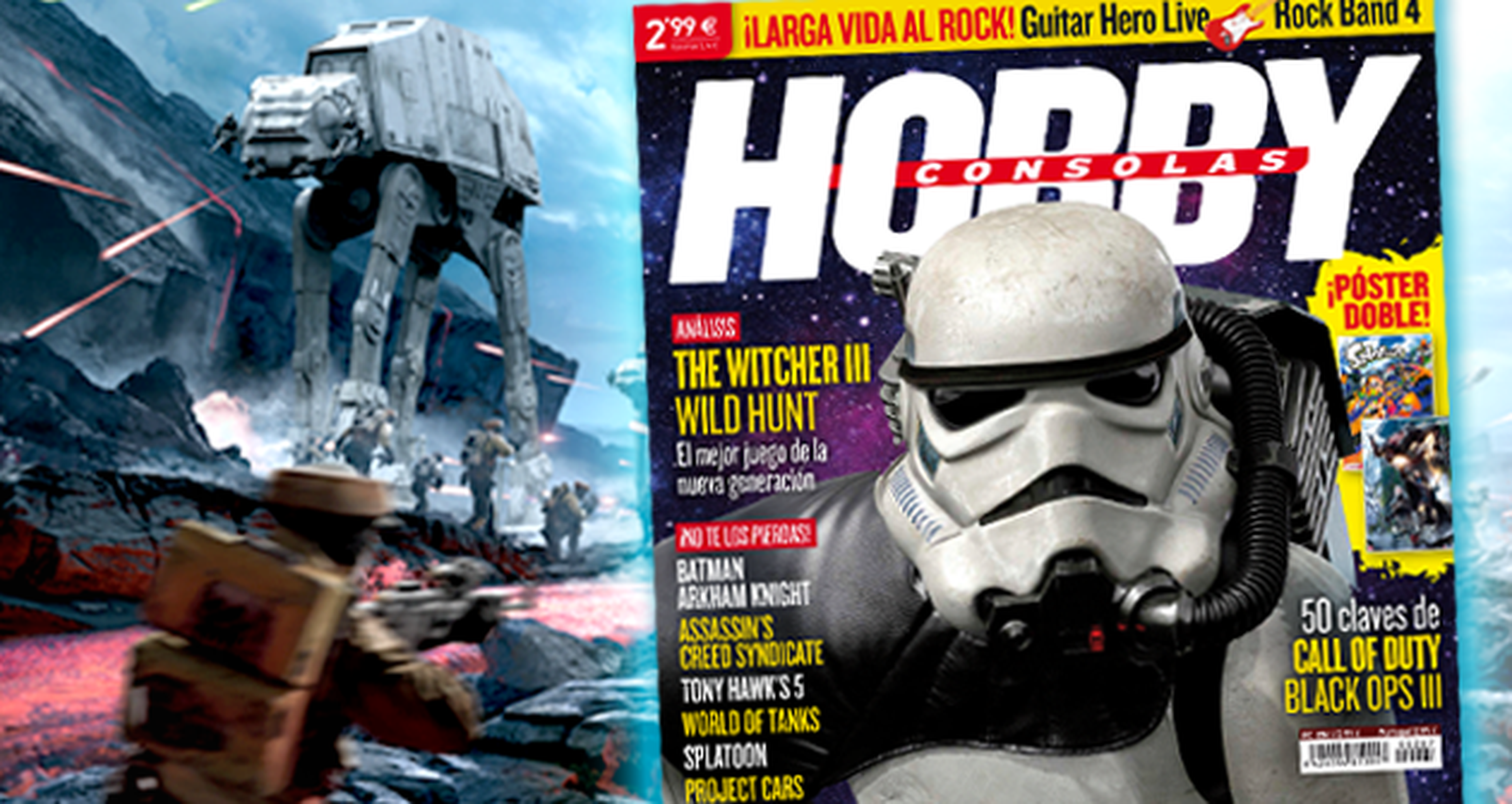 ¡Star Wars Battlefront es la portada del próximo número de Hobby Consolas!