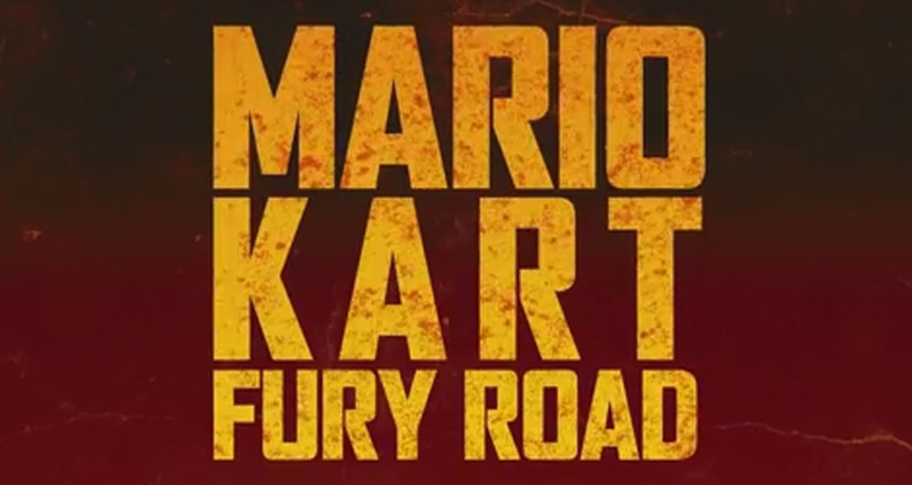 Mario Kart Fury Road, la parodia de Mad Max