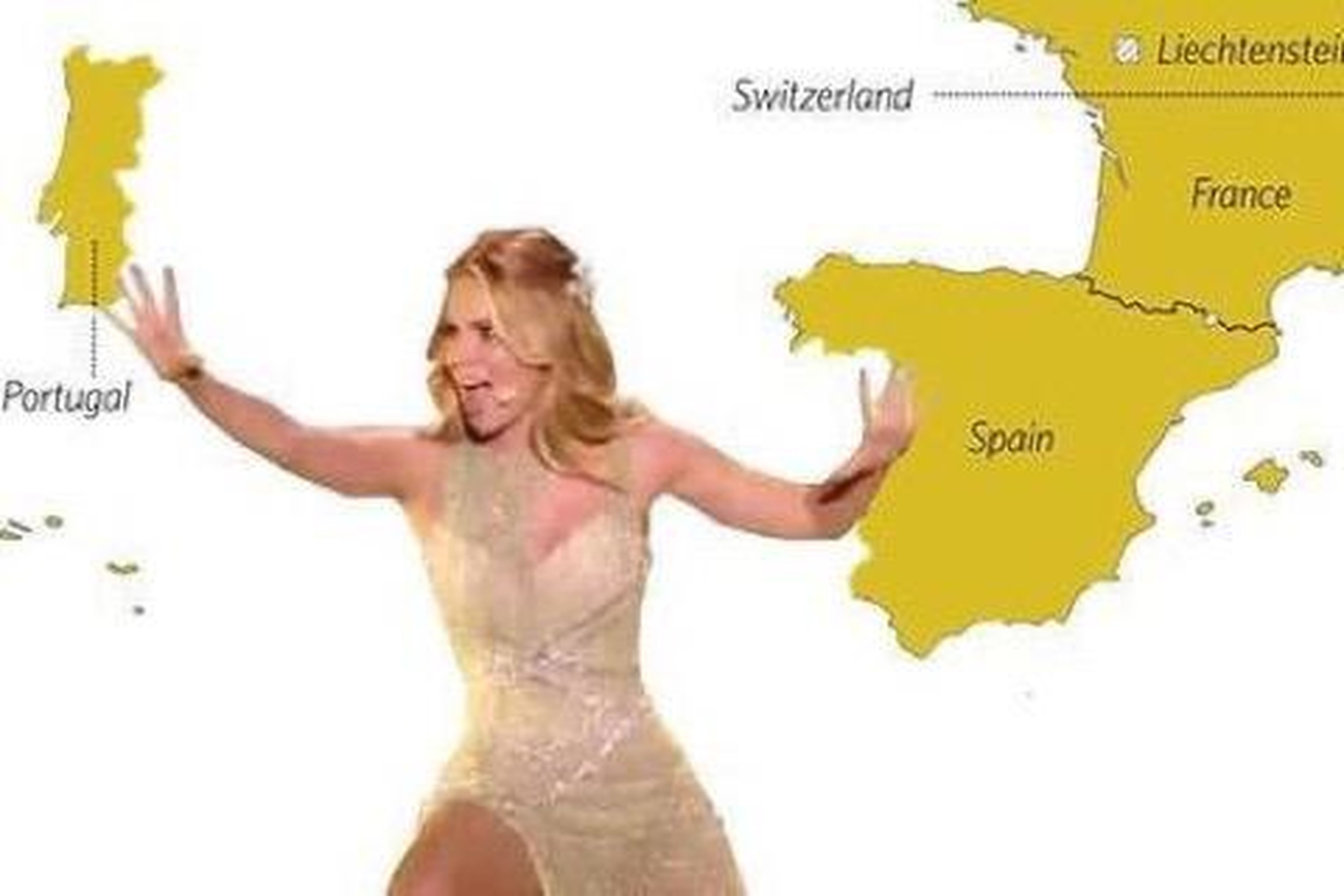 Los mejores memes de Edurne en Eurovisión