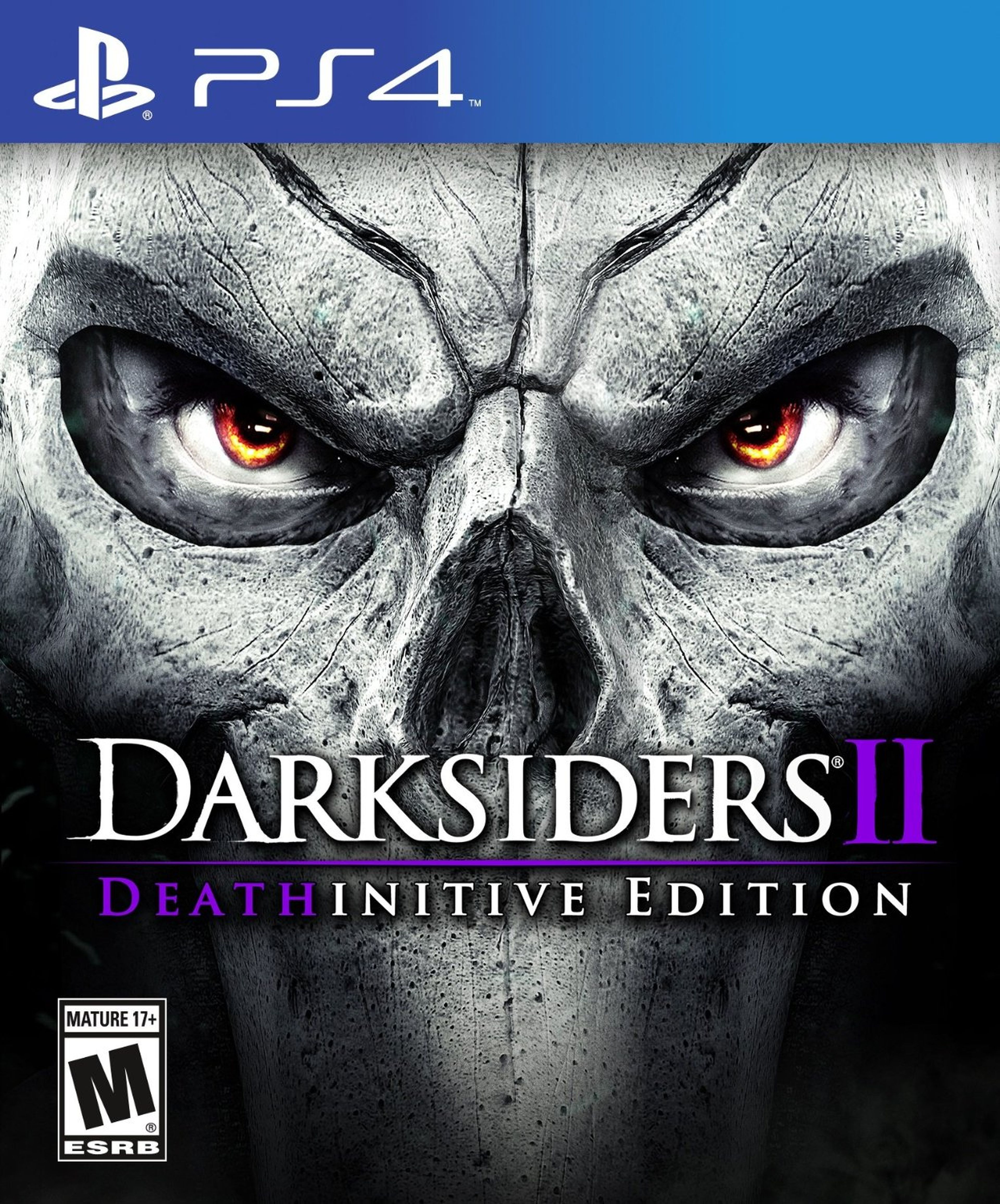 Darksiders 2 Deathinitive Edition, carátula oficial de PS4