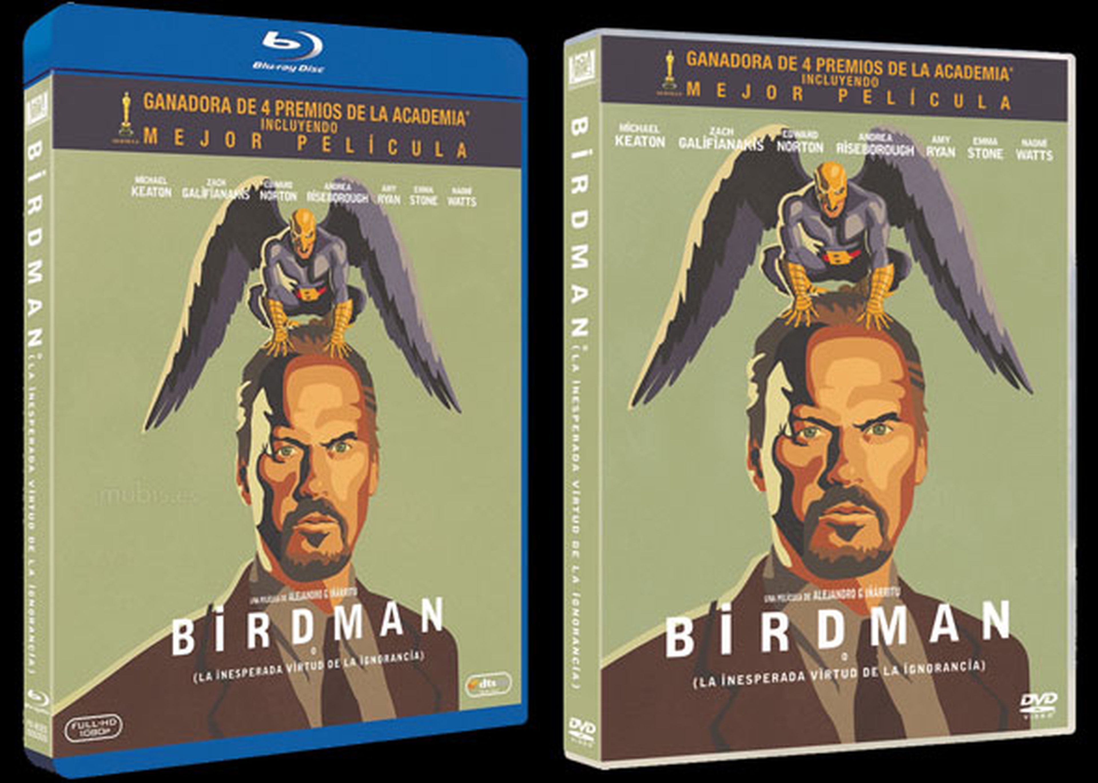 Birdman: todos los contenidos extra de las ediciones caseras