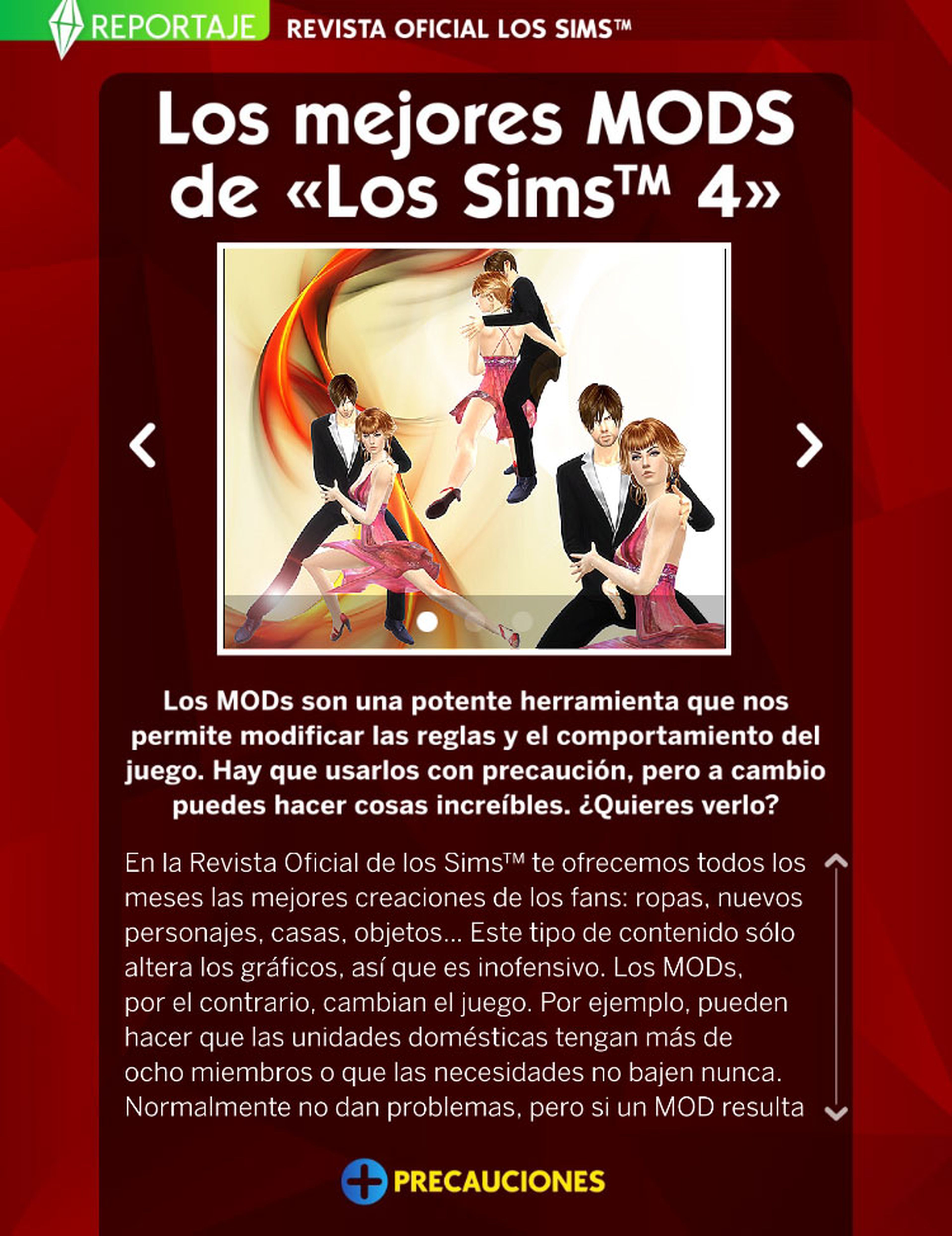 ¡Ya puedes descargar gratis el número 14 de La Revista Oficial de Los Sims!