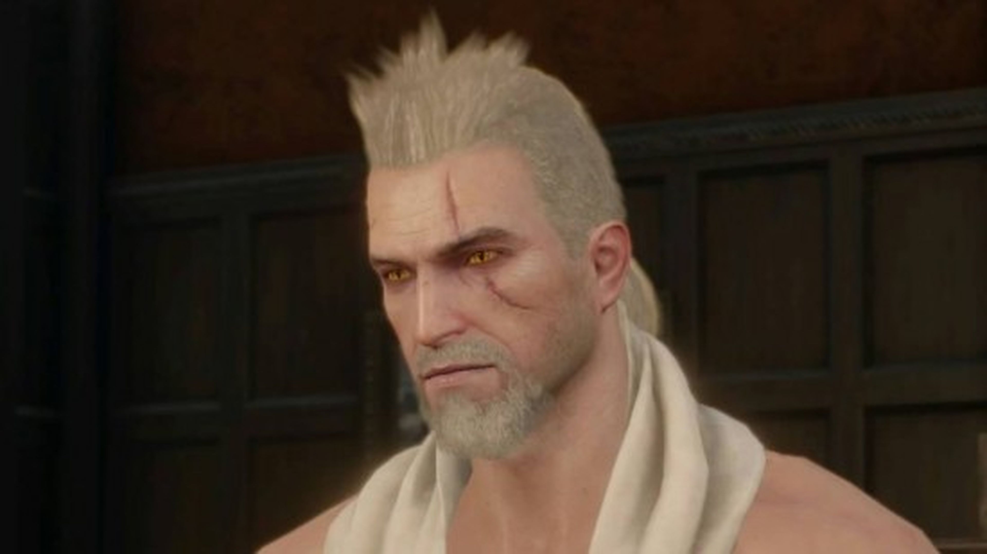 The Witcher 3: Todos los peinados de Geralt de Rivia