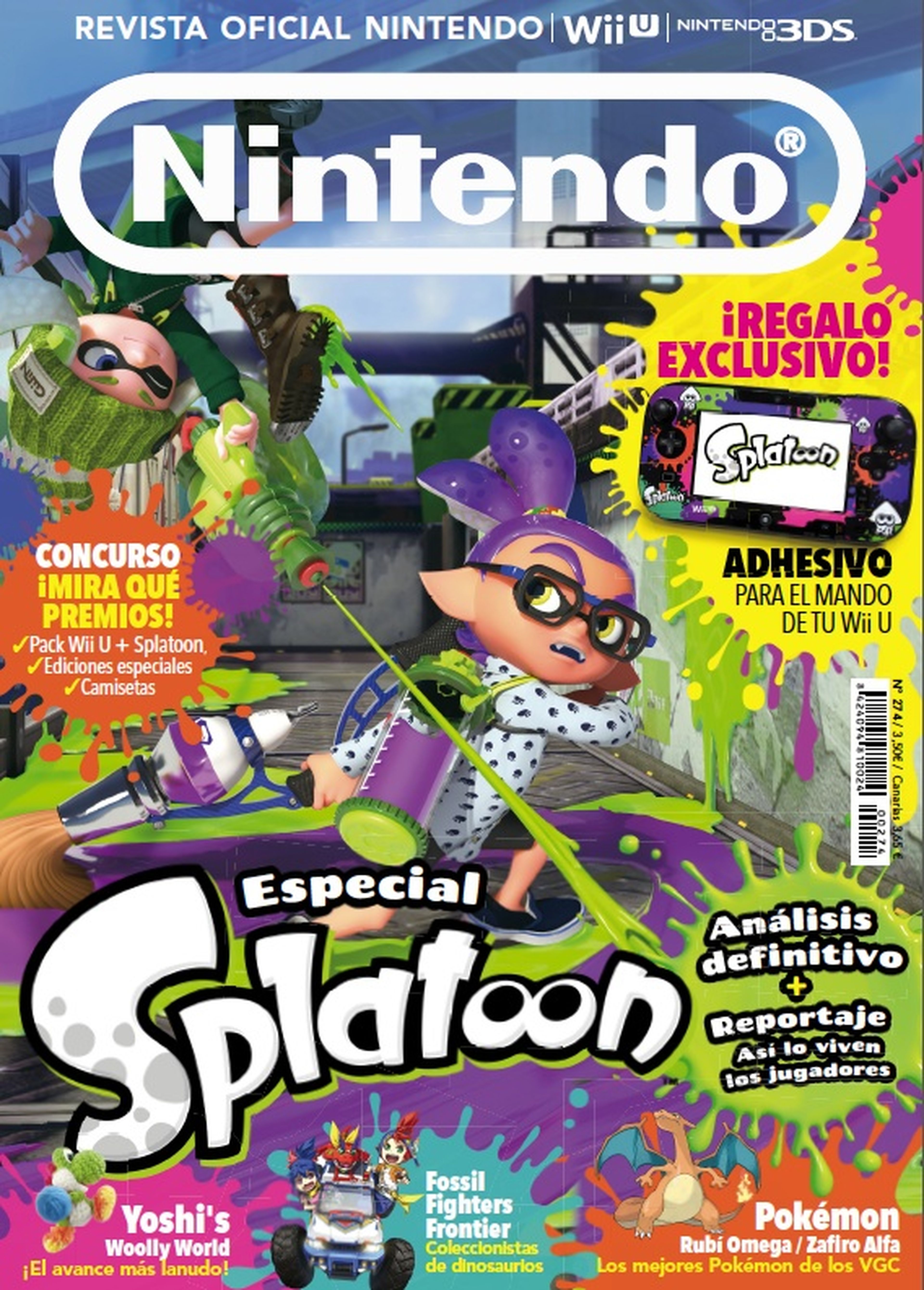 Revista Oficial Nintendo 274: Especial Splatoon