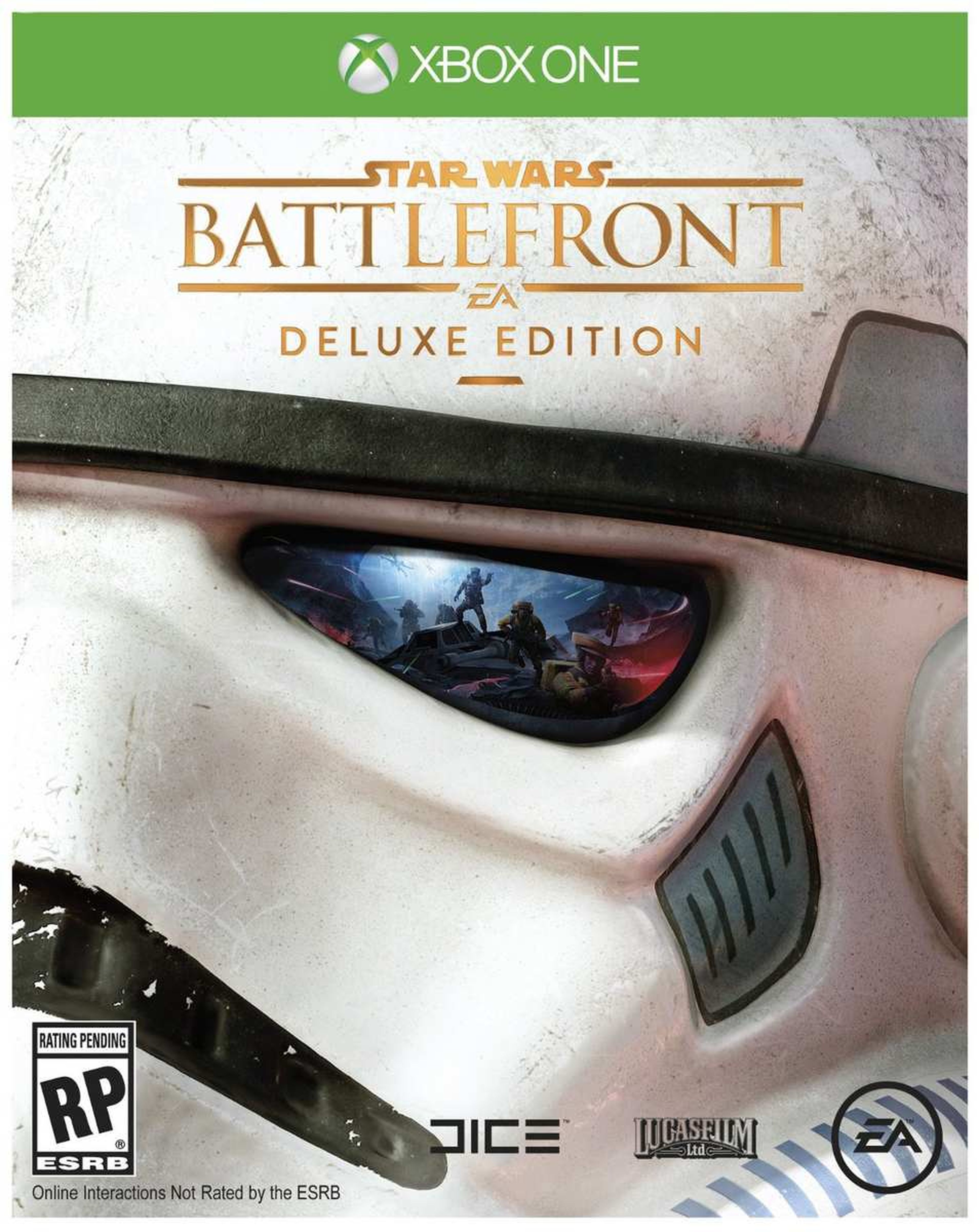 Star Wars Battlefront, portada de la Edición Deluxe