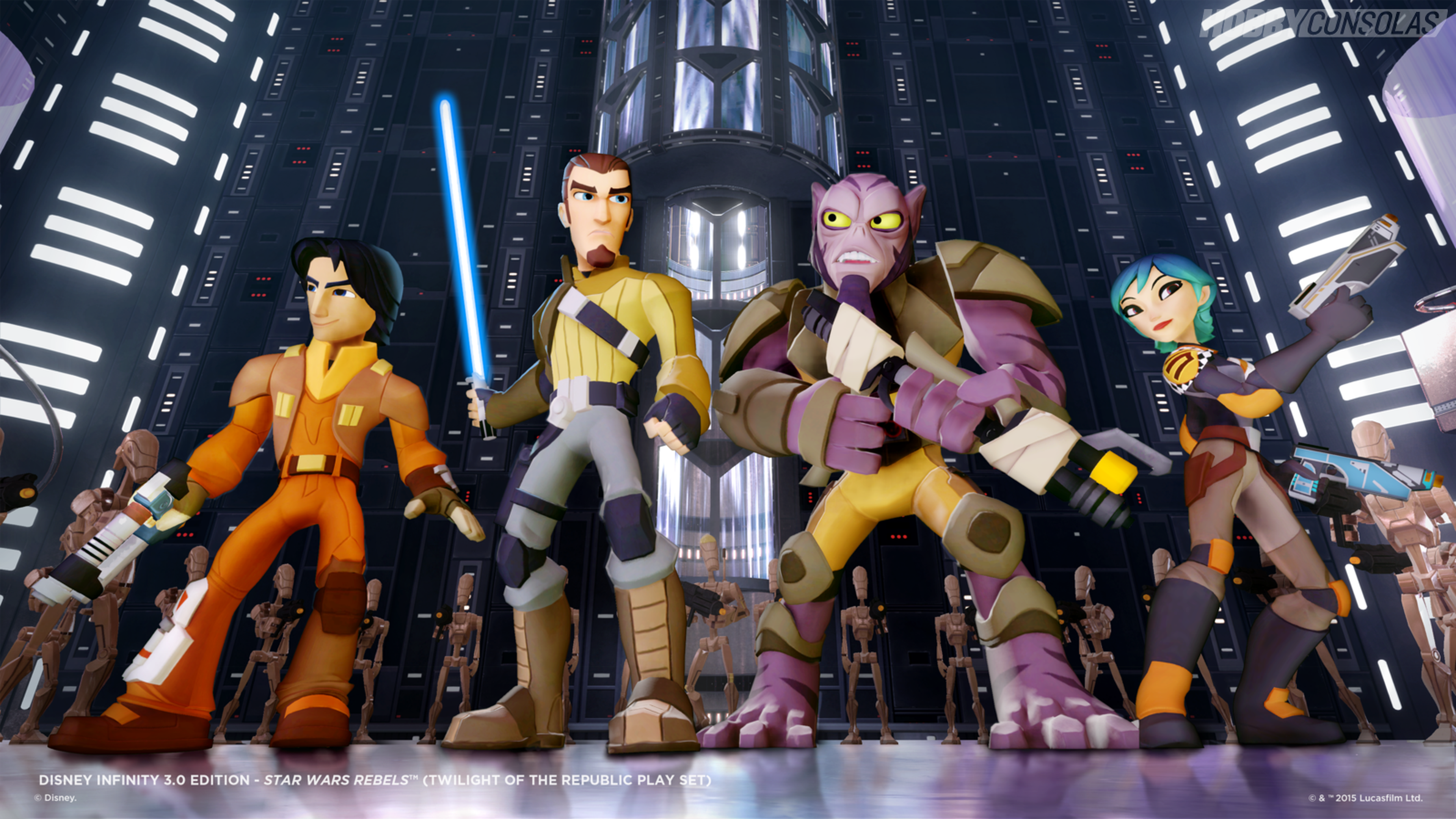 Disney Infinity 3.0: Anunciadas las figuras de Star Wars Rebels