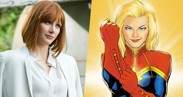 Bryce Dallas Howard quiere ser la Capitana Marvel