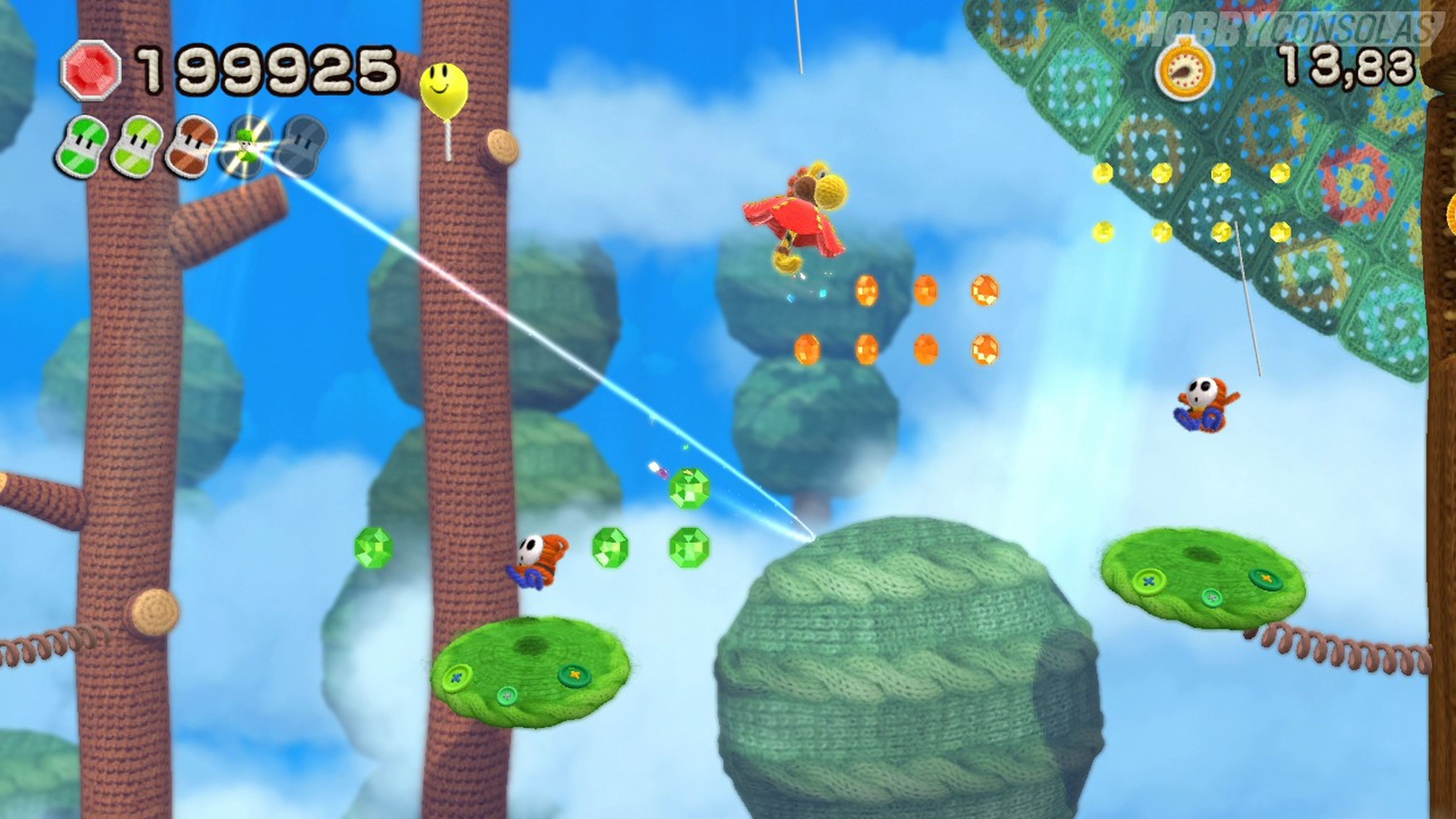 Análisis de Yoshi's Woolly World para Wii U