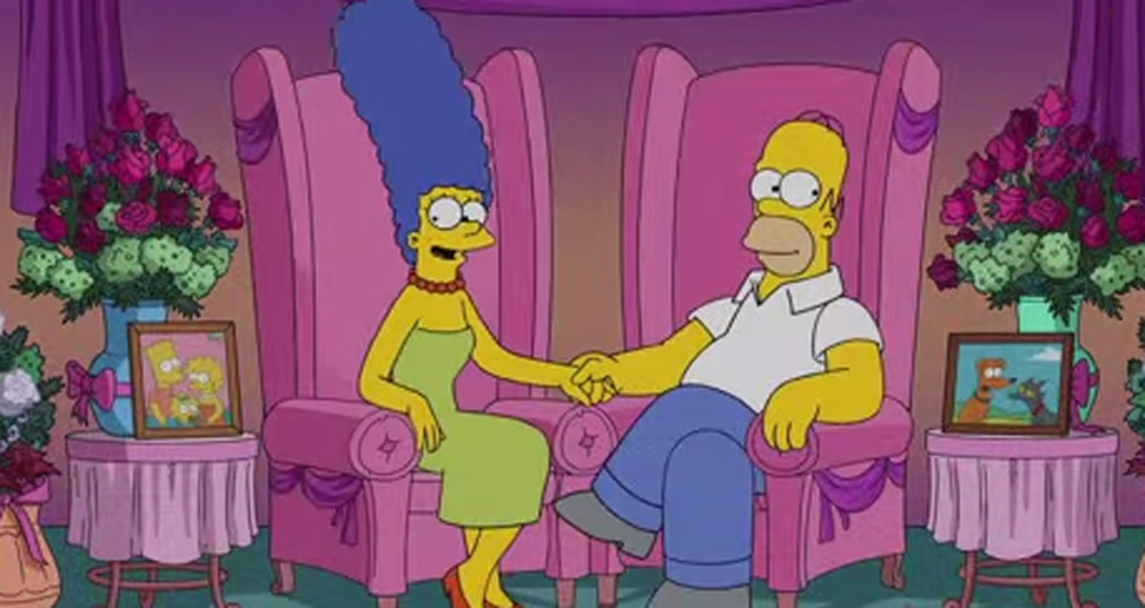 Los Simpsons: Homer y Marge desmienten los rumores de divorcio