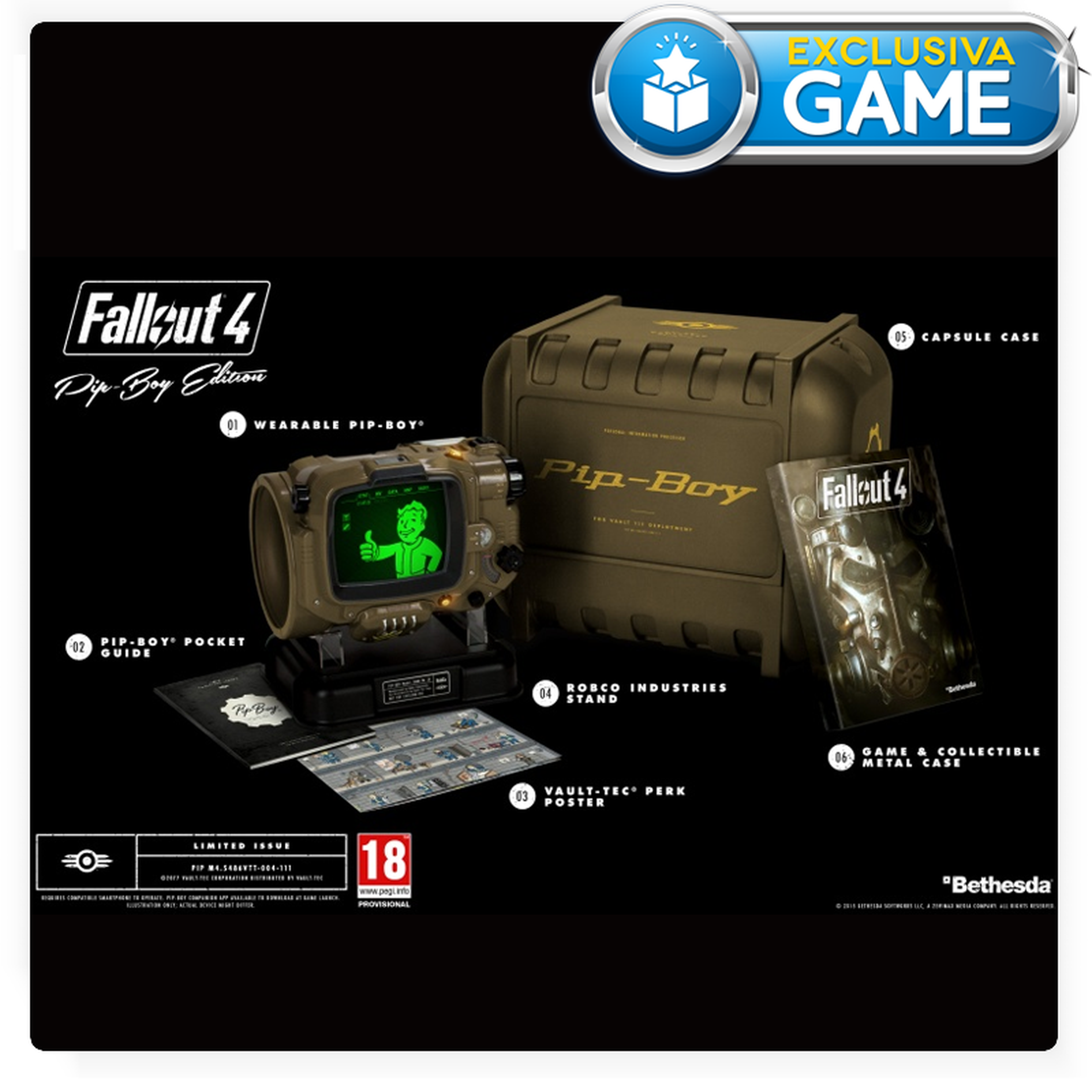 Fallout 4, edición coleccionista sólo en GAME