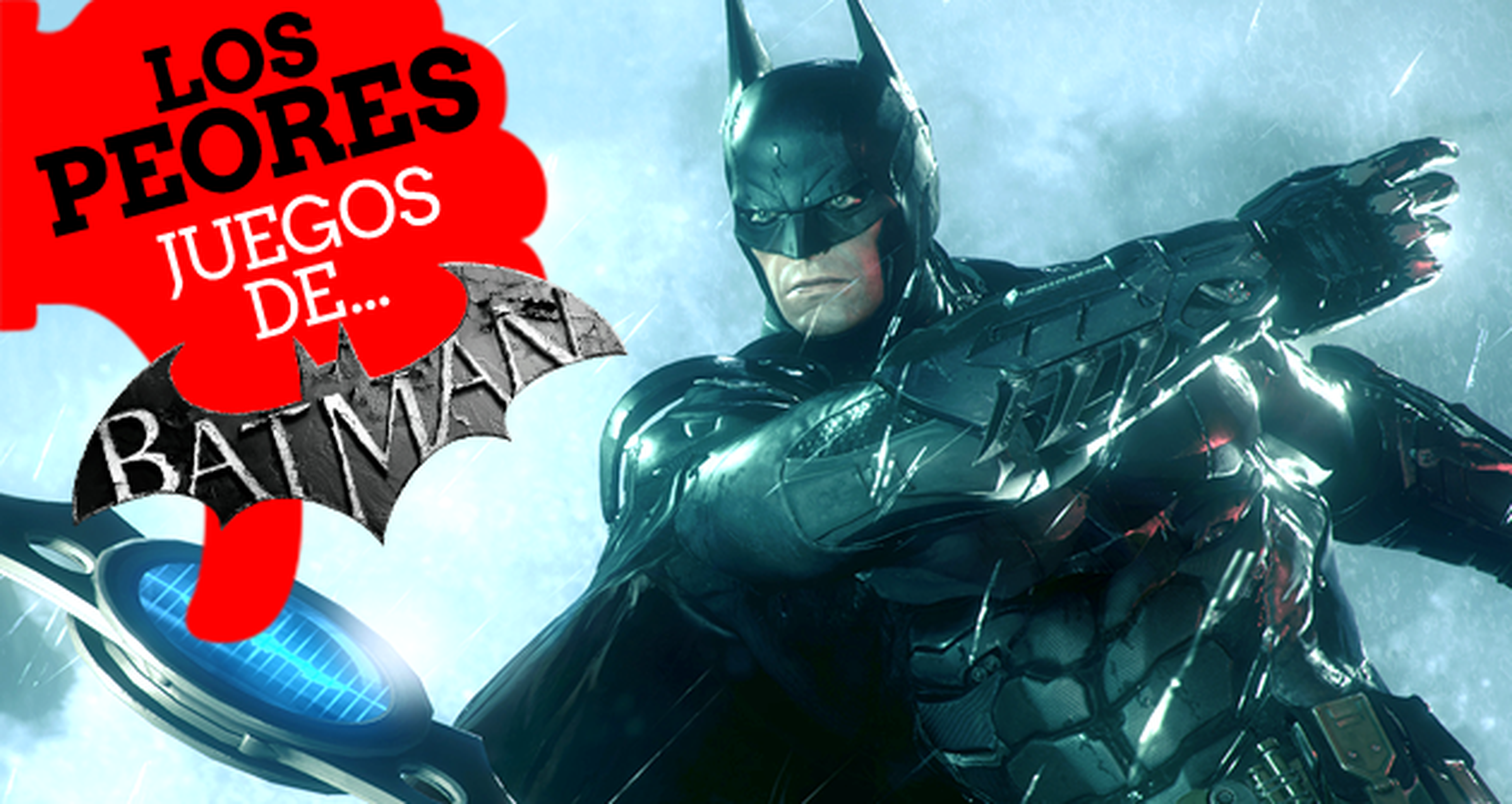 Los 10 peores juegos de Batman