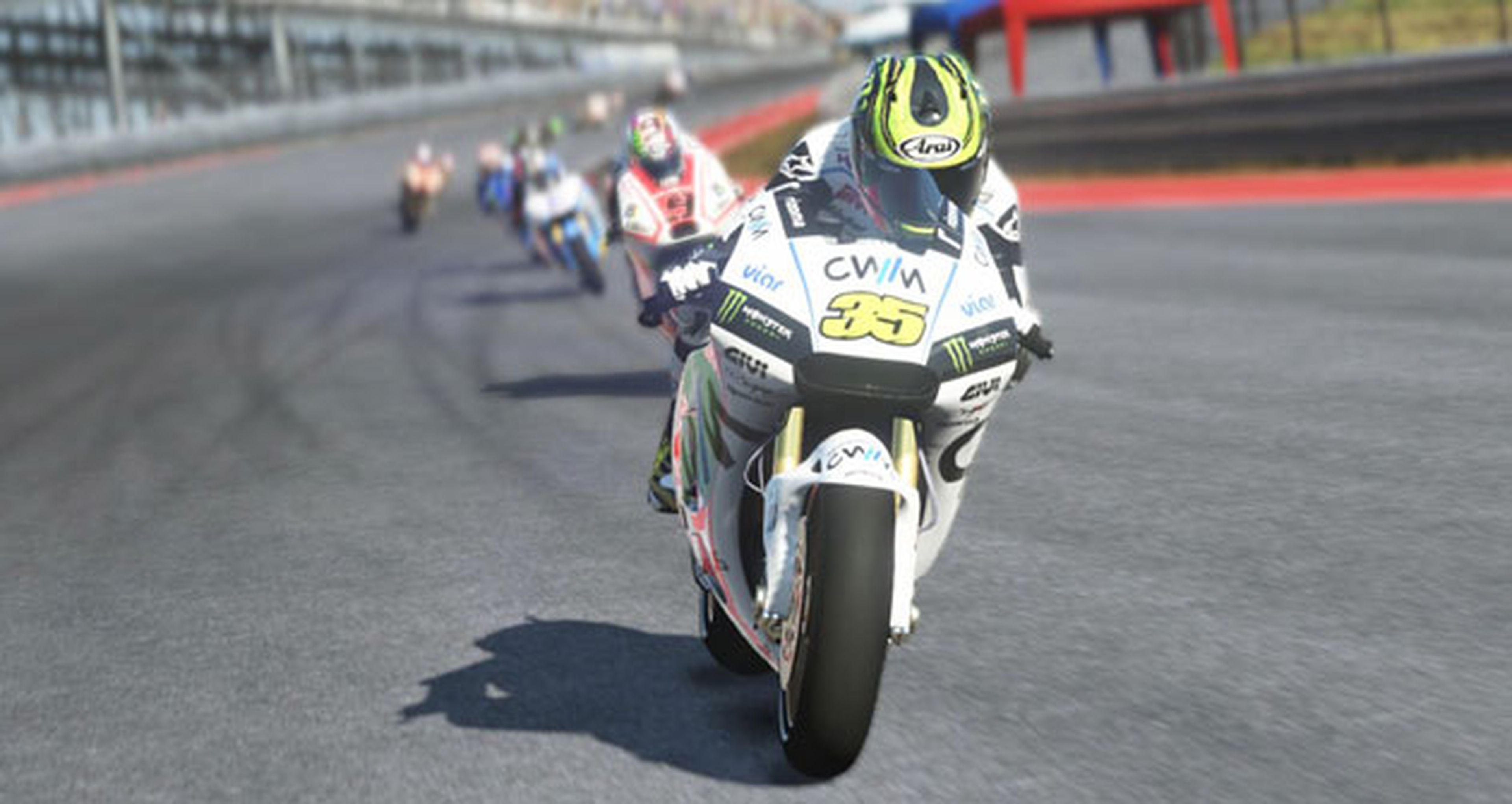 MotoGP 15 para Xbox One, con errores de salida