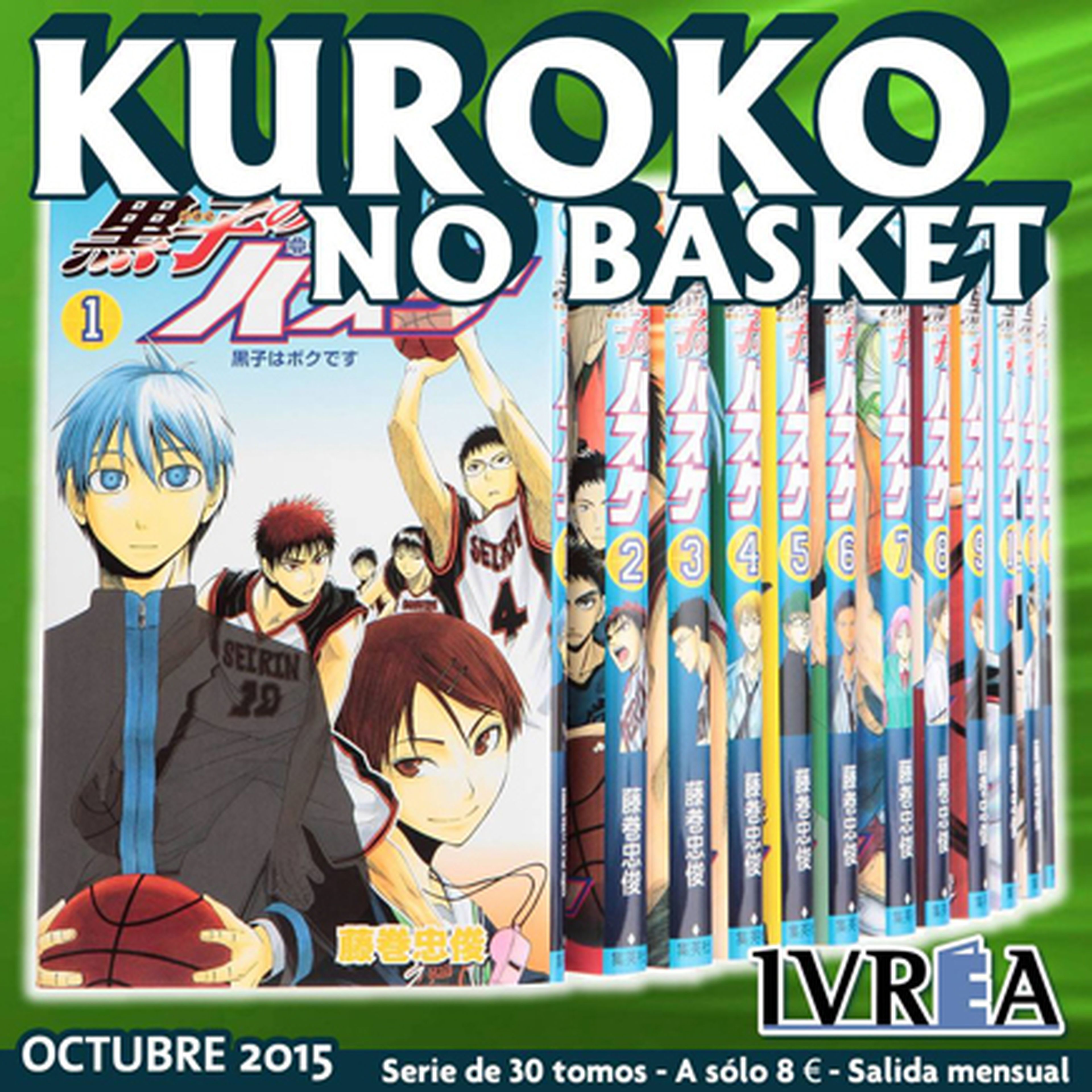 Kuroko no Basket, licenciado en nuestro país