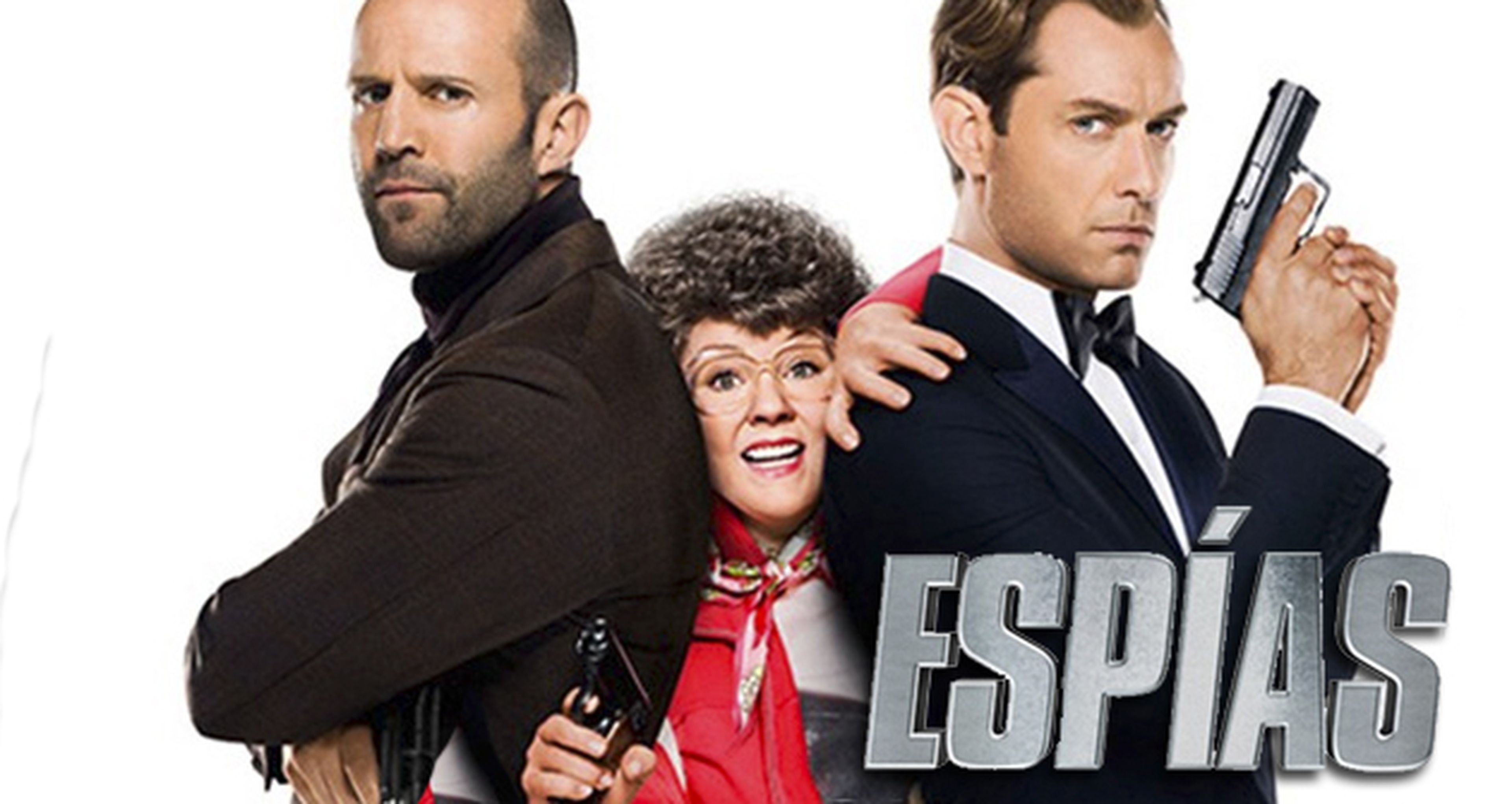 Crítica de Espías, comedia con Statham y Jude Law