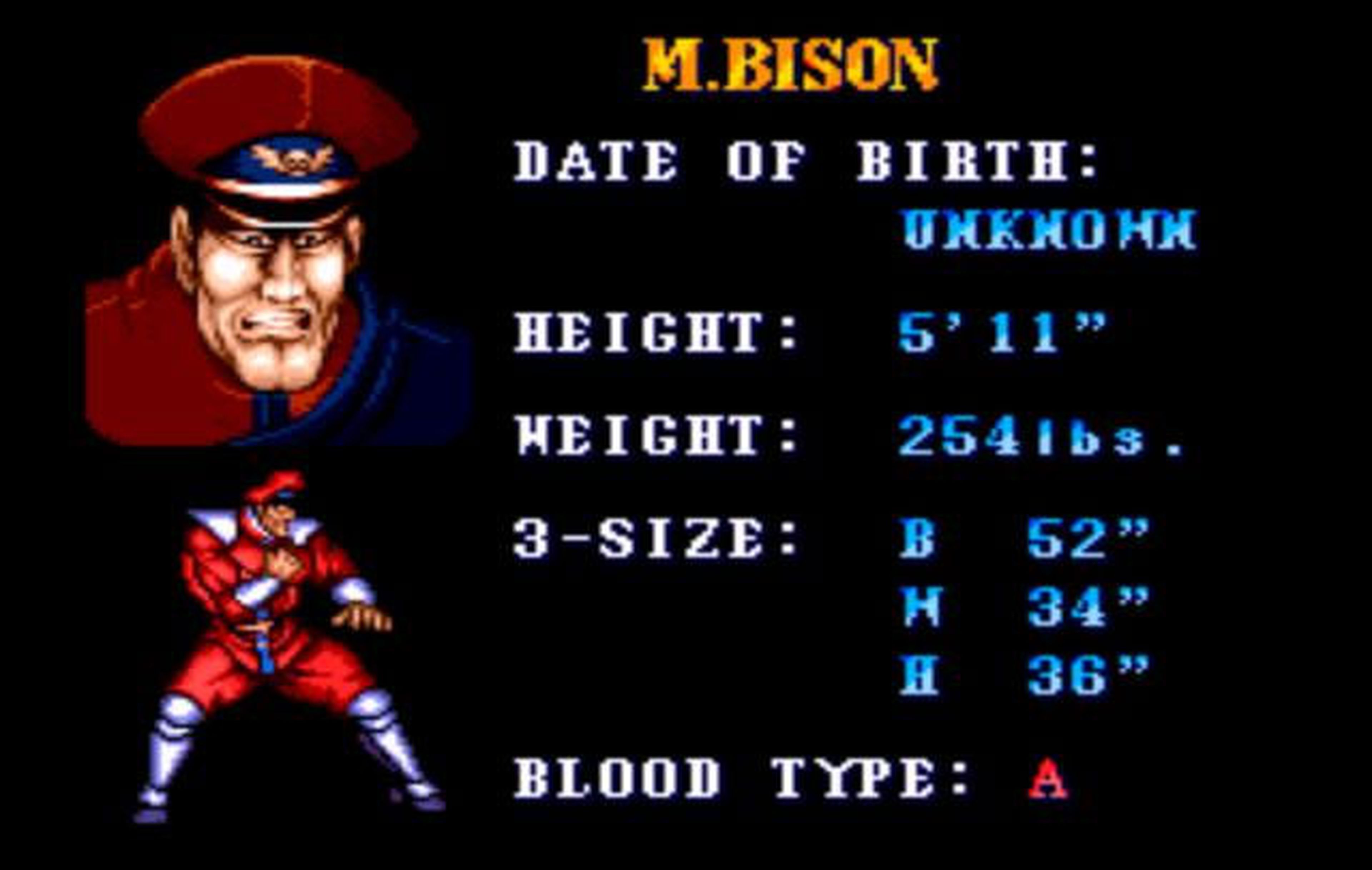La semana de Street Fighter: así es M. Bison