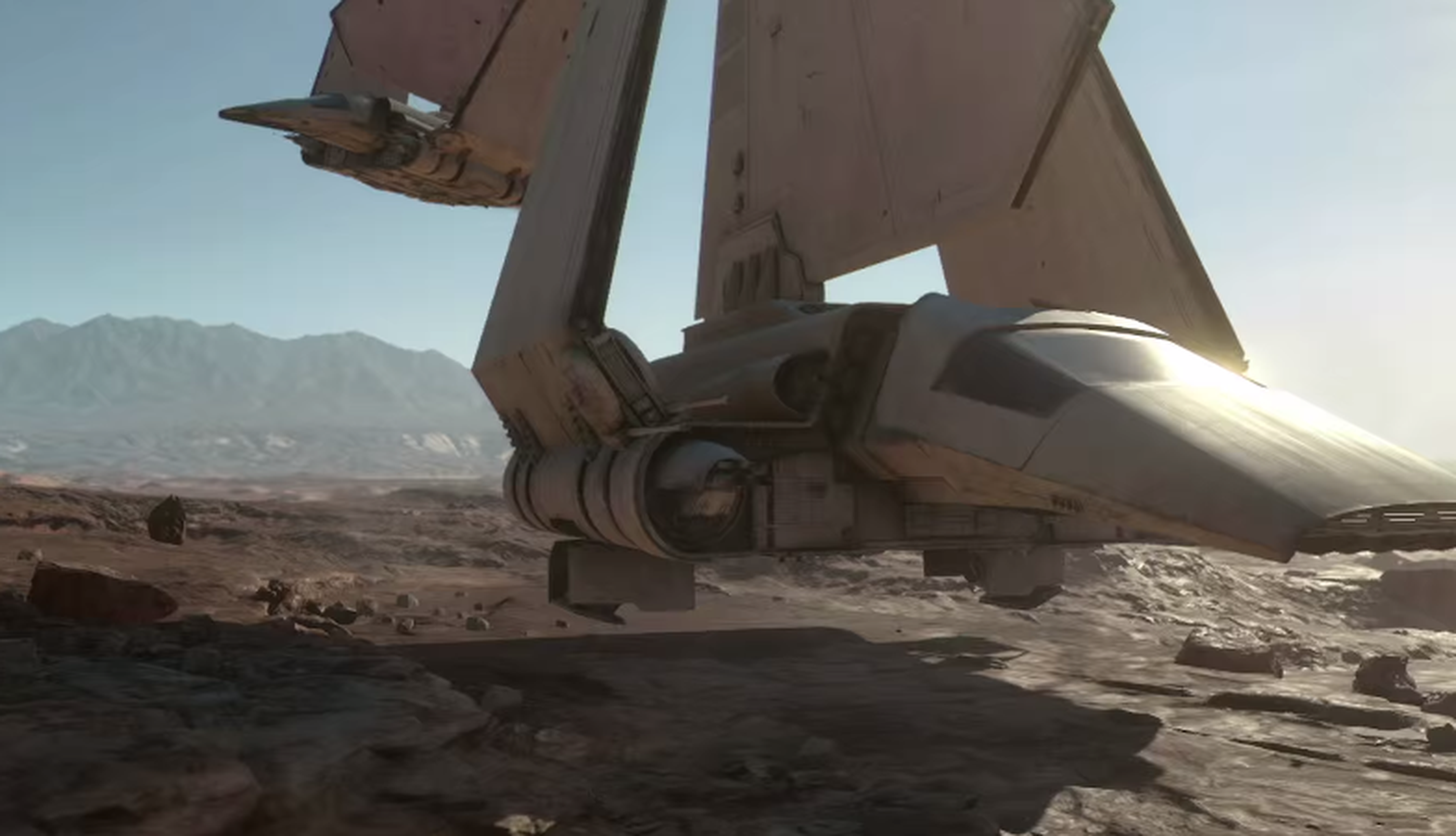 Star Wars Battlefront: armas y naves en la alpha del juego