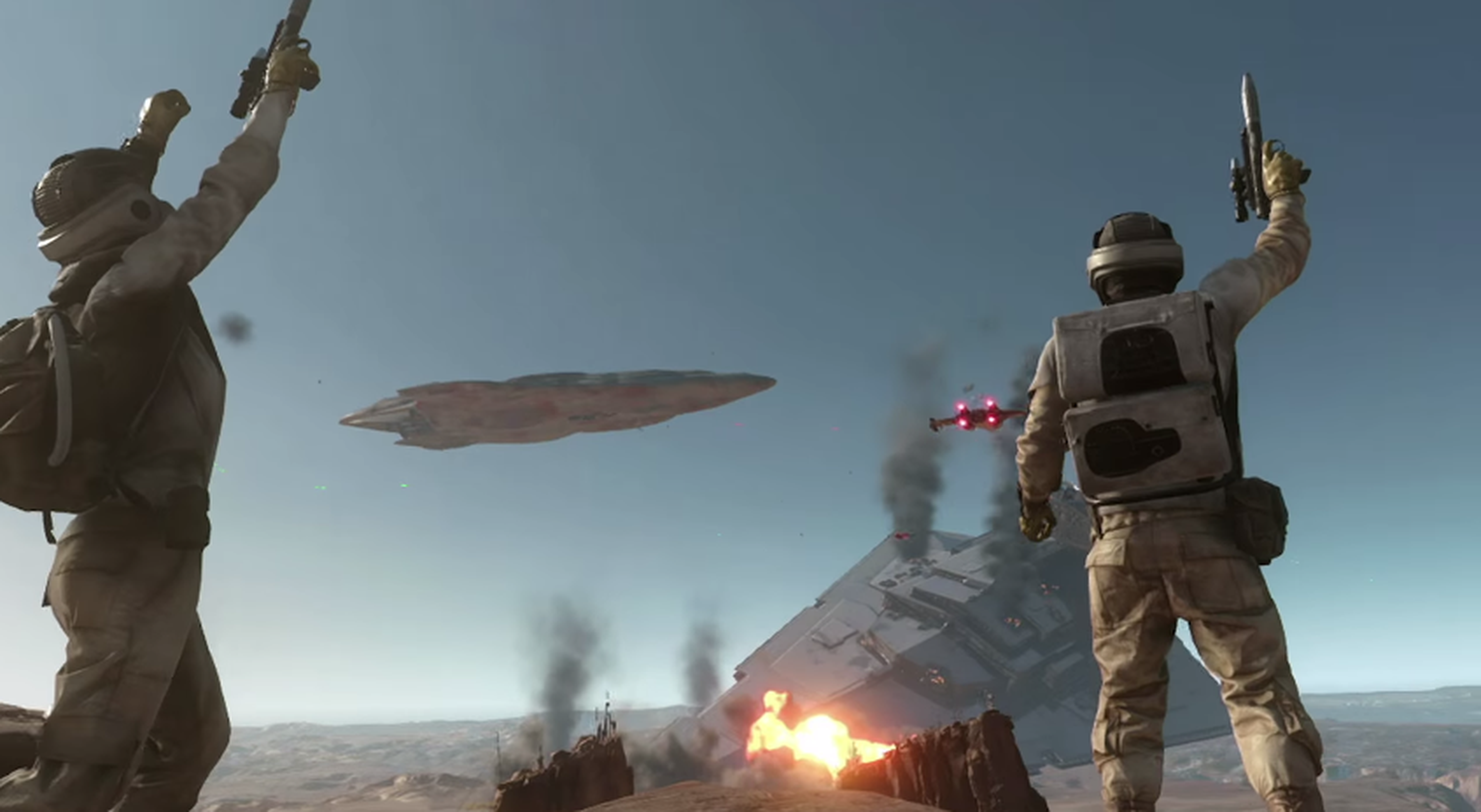 Star Wars Battlefront: armas y naves en la alpha del juego