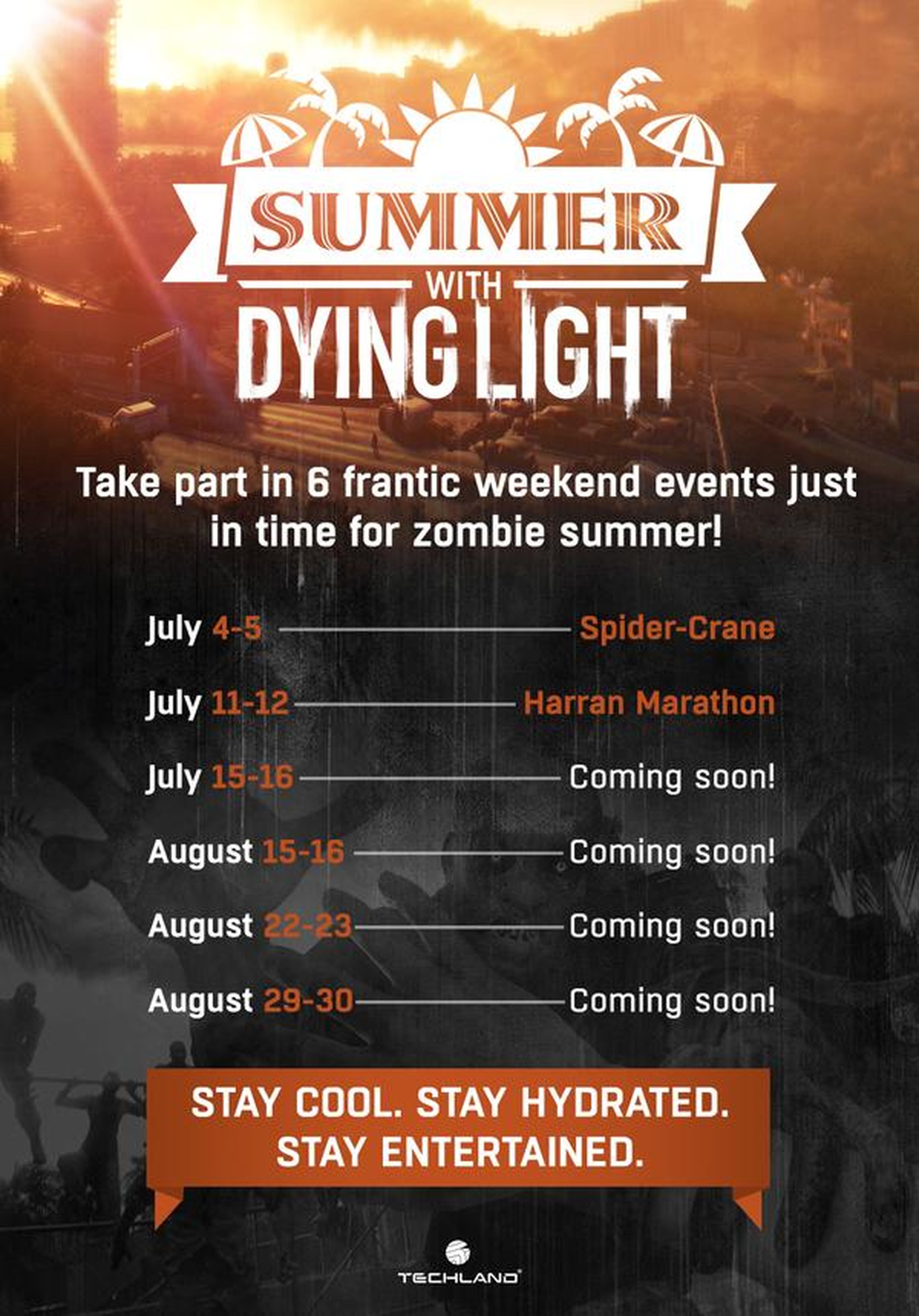 Dying Light presenta sus eventos de verano