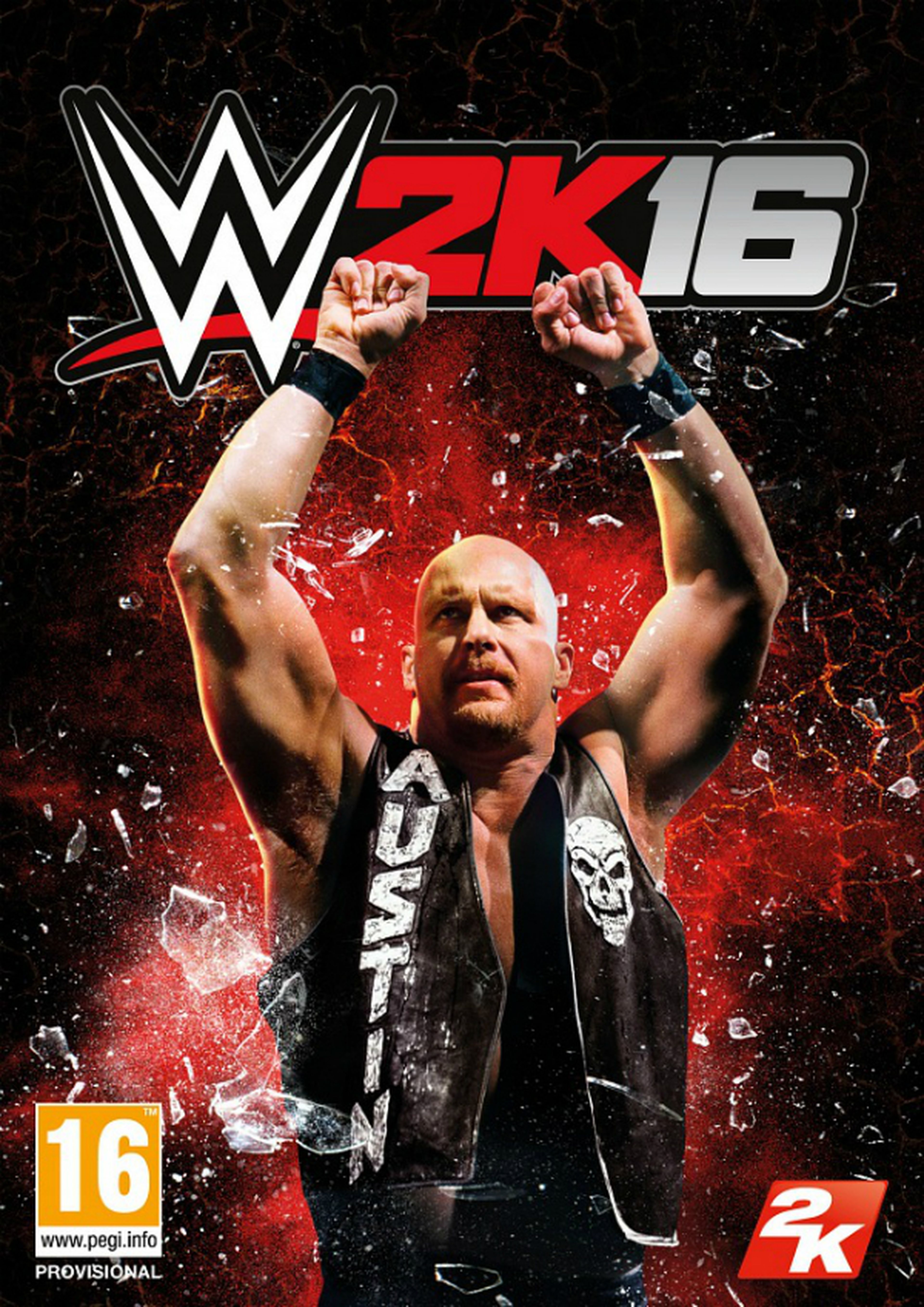 WWE 2K16, 'Stone Cold' Steve Austin protagonizará su portada