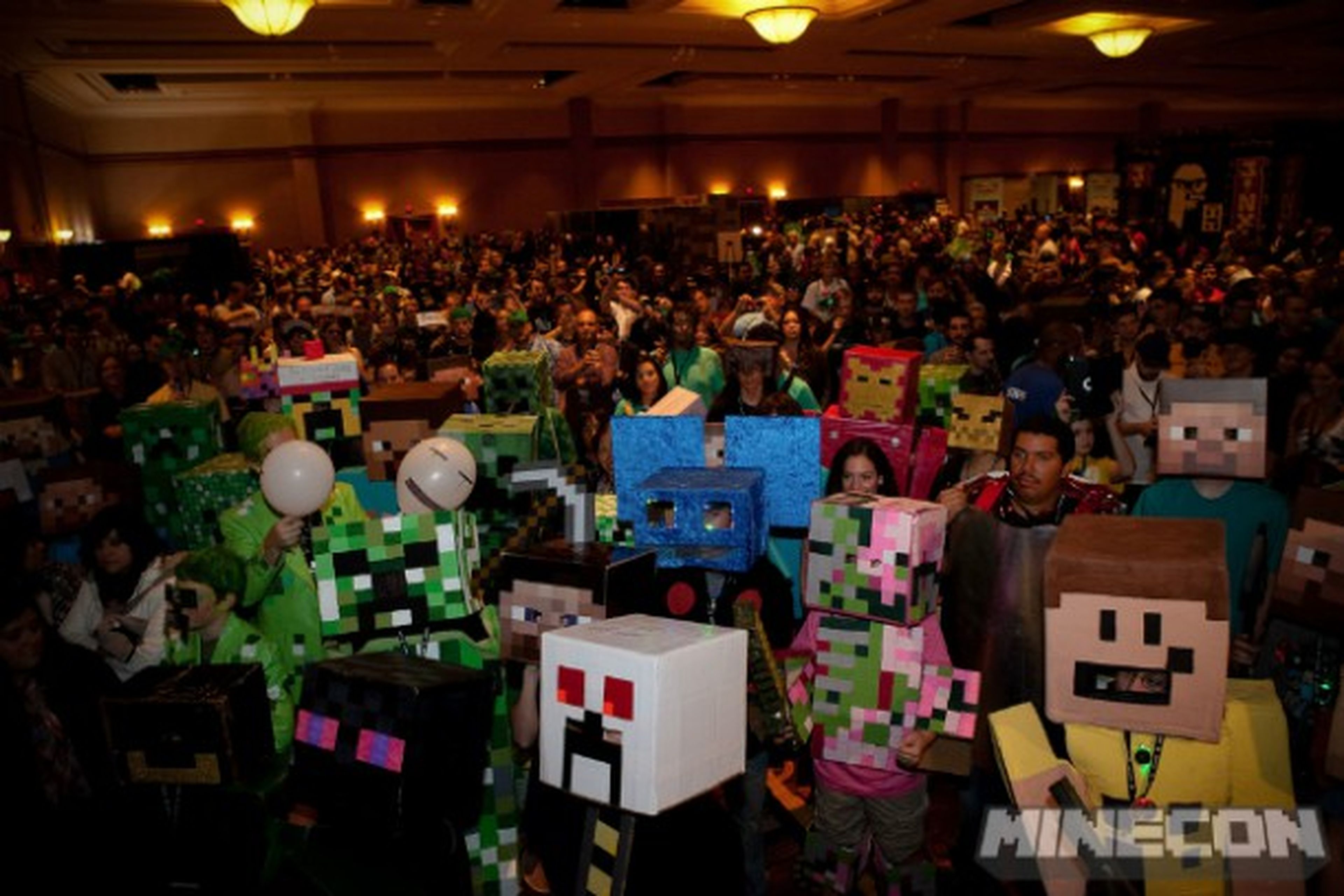 MineCon 2015: Minecraft bate un nuevo récord Ginness