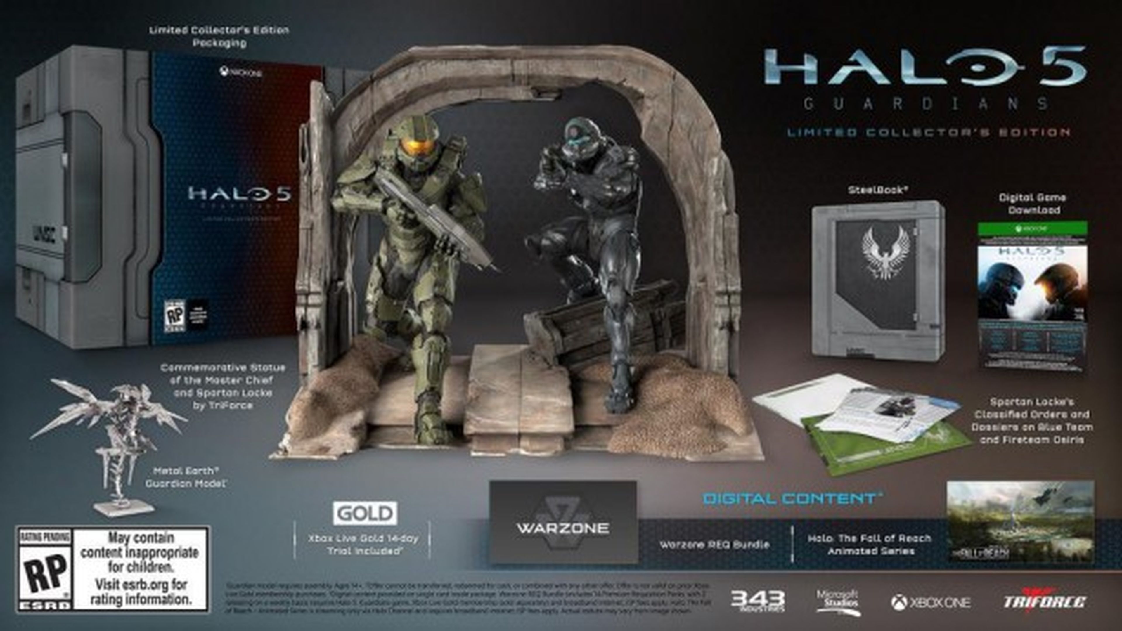 Halo 5: Guardians, podremos tener copia física del juego con la Ed.Coleccionista