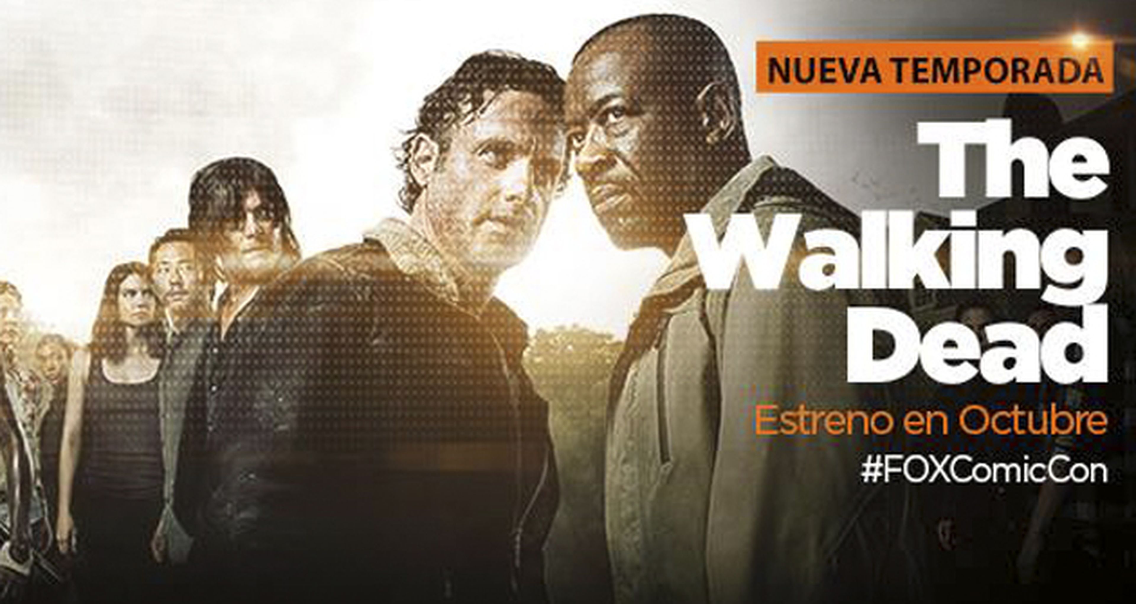 The Walking Dead 6 ya tiene fecha de estreno en España y nuevo cartel
