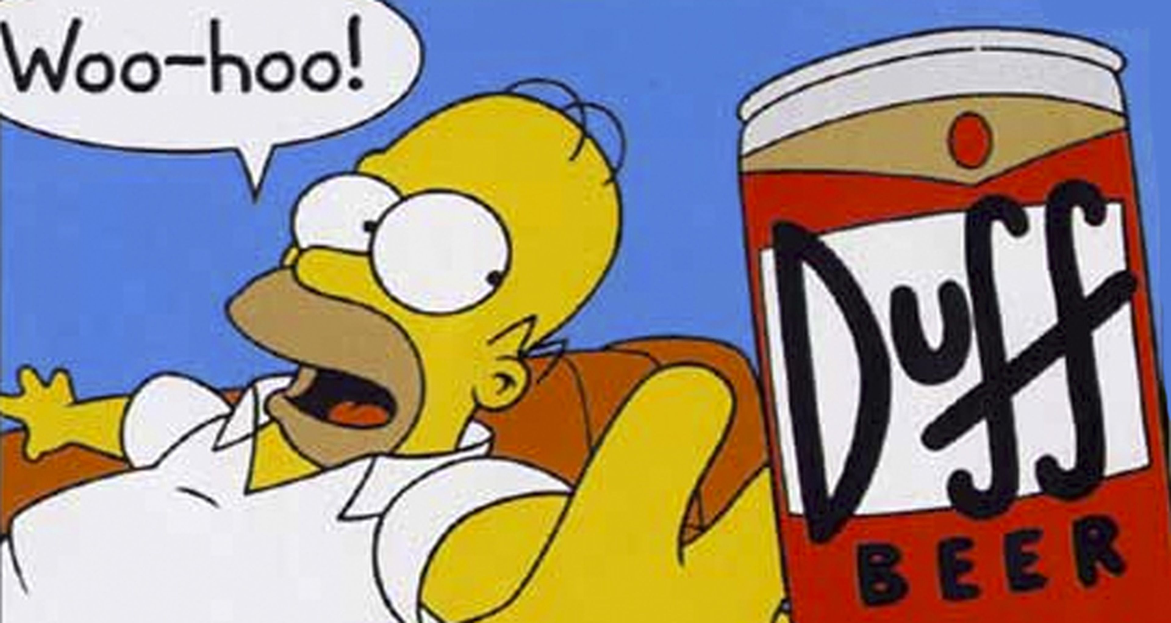 La cerveza Duff de Los Simpson, a la venta en 2016