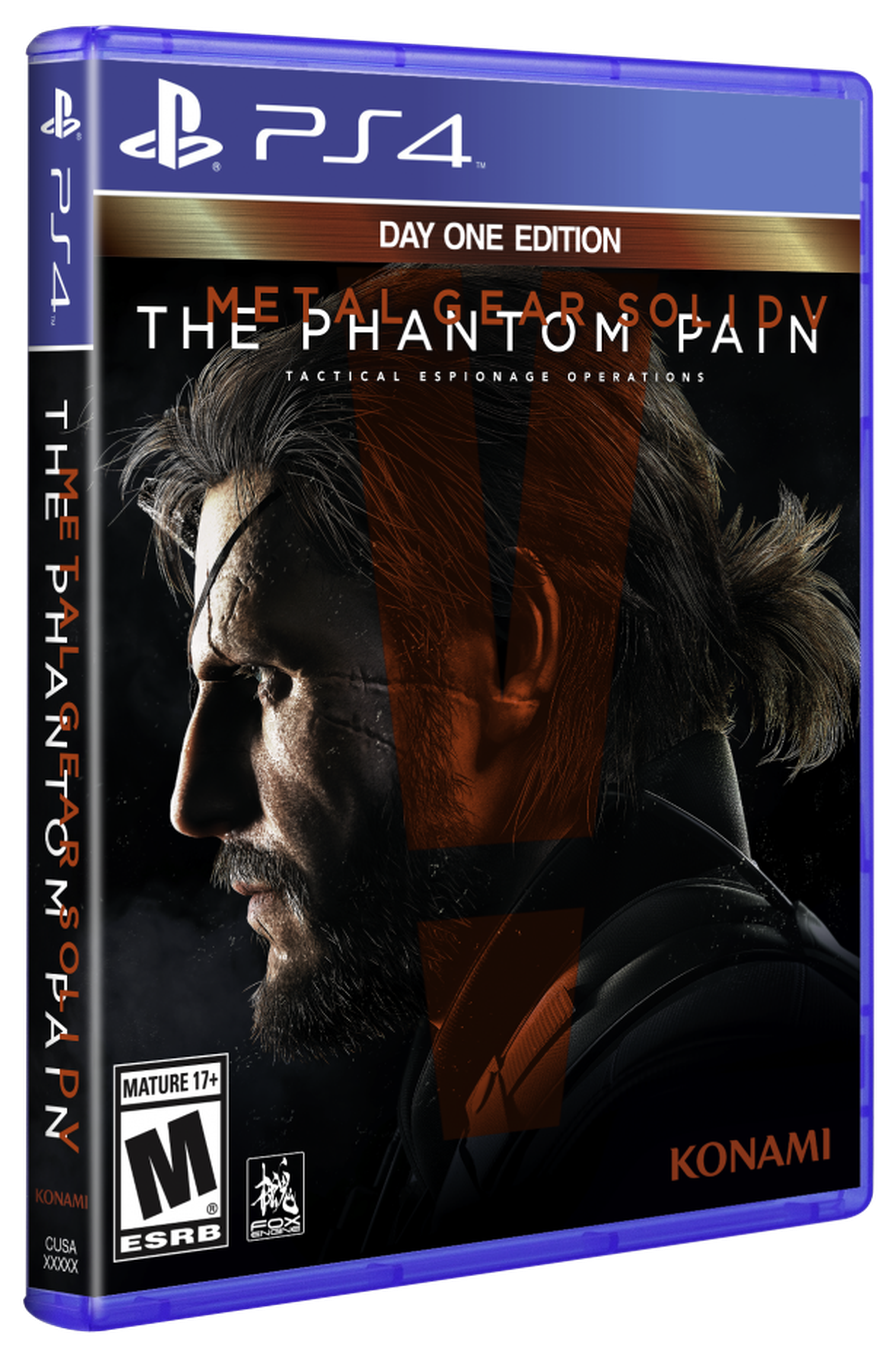 Metal Gear Solid V The Phantom Pain: Konami borra el logo de Kojima Productions de la carátula final