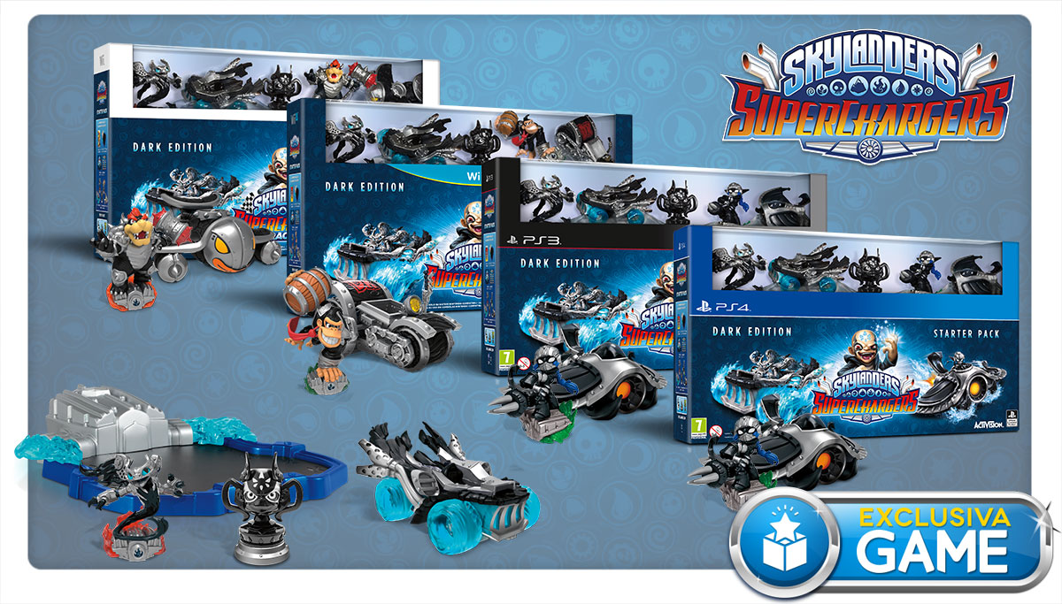 Skylanders SuperChargers, Dark Edition sólo en GAME HobbyConsolas Juegos