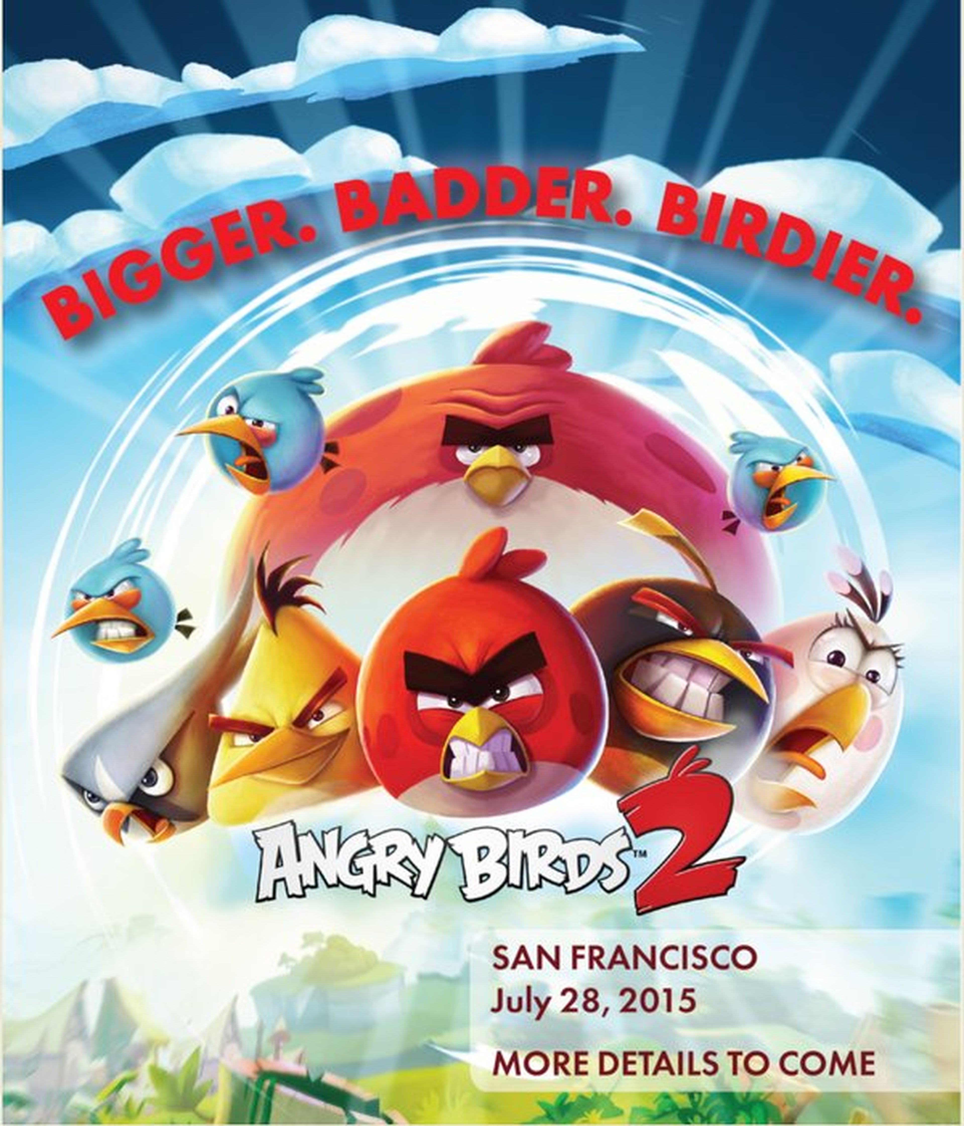 Angry Birds 2 estará disponible el 30 de julio