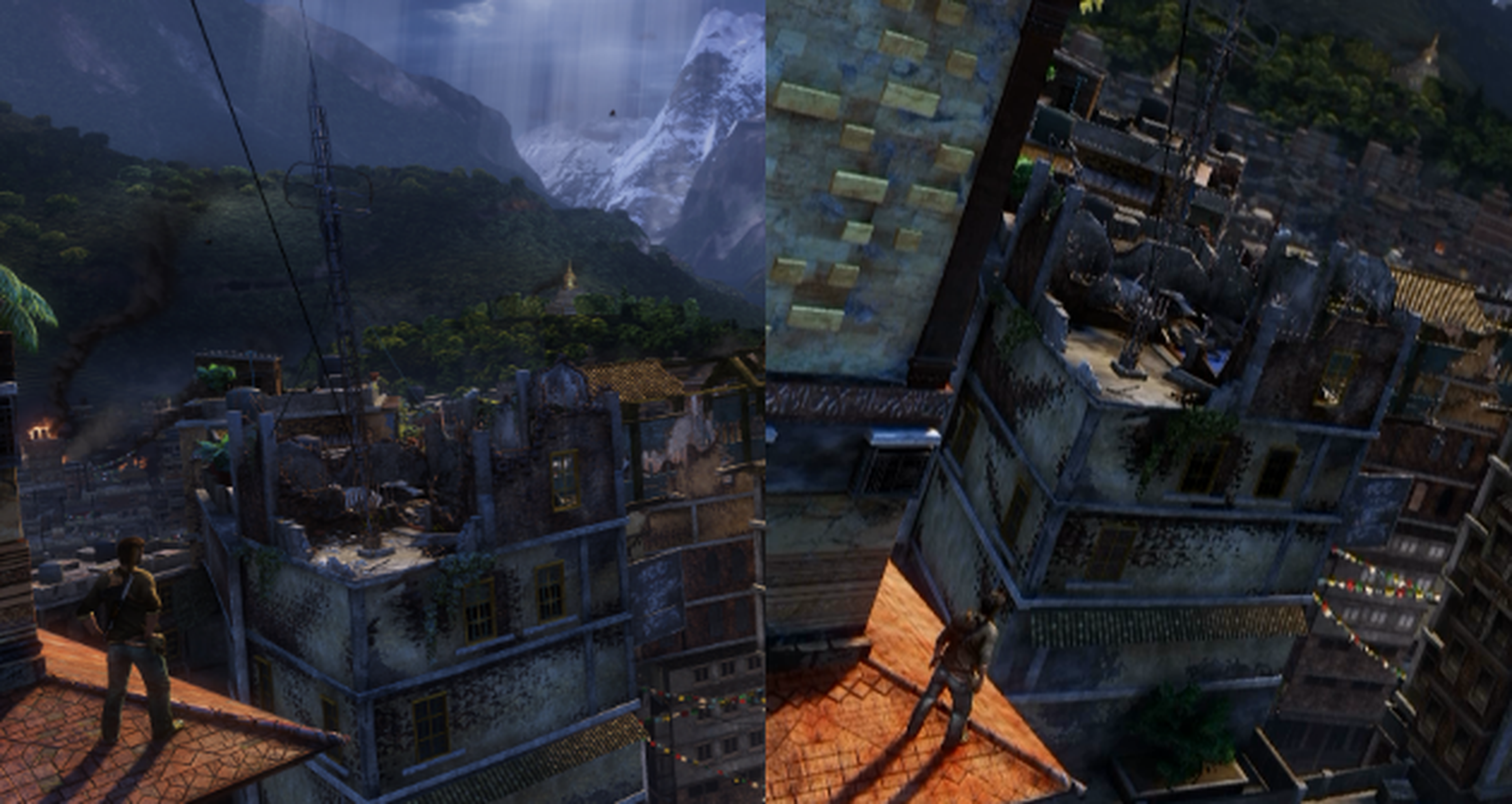 Uncharted 2: Comparación en PS4 y PS3