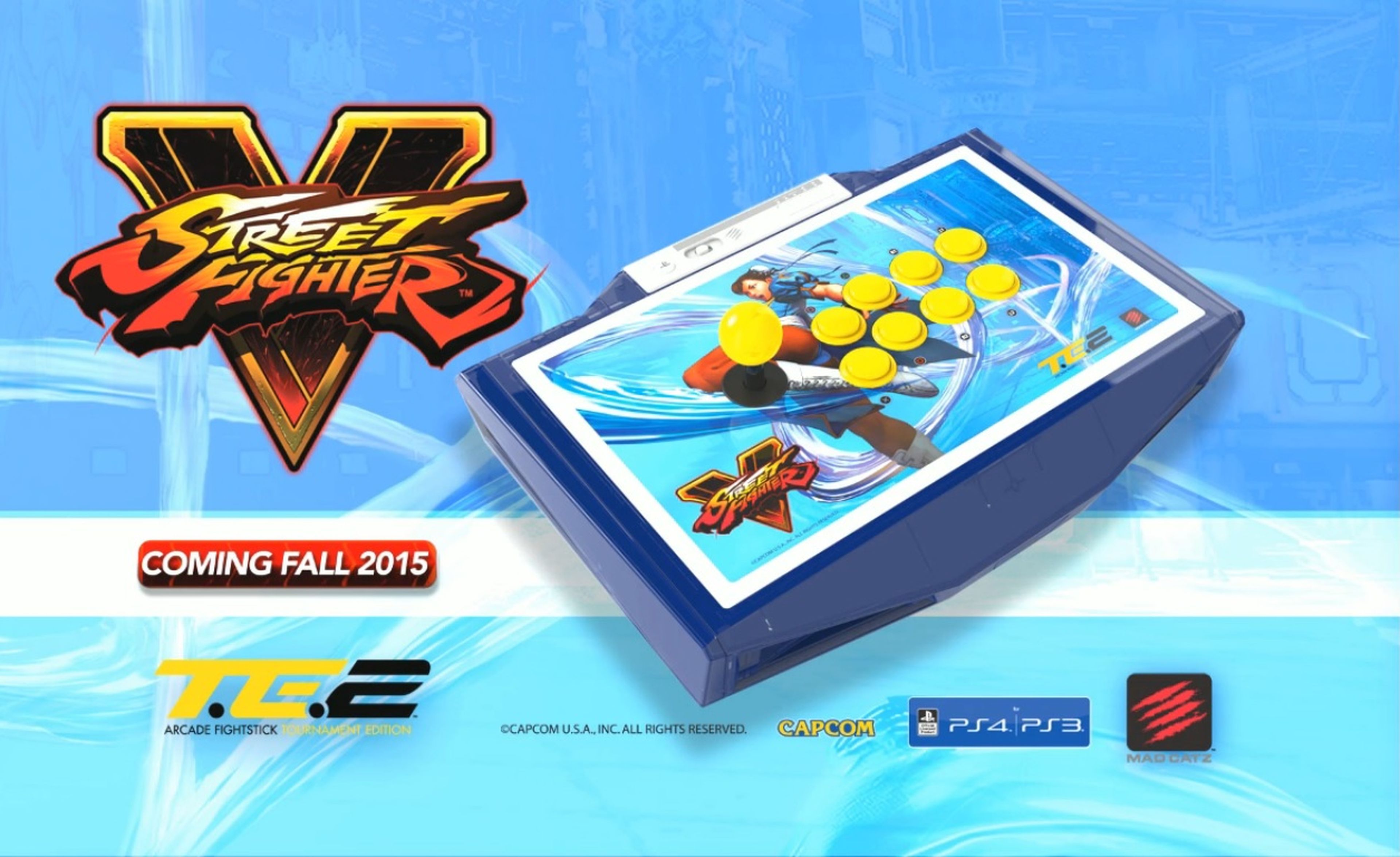 Así es el nuevo arcade stick de Street Fighter V basado en Chun-Li