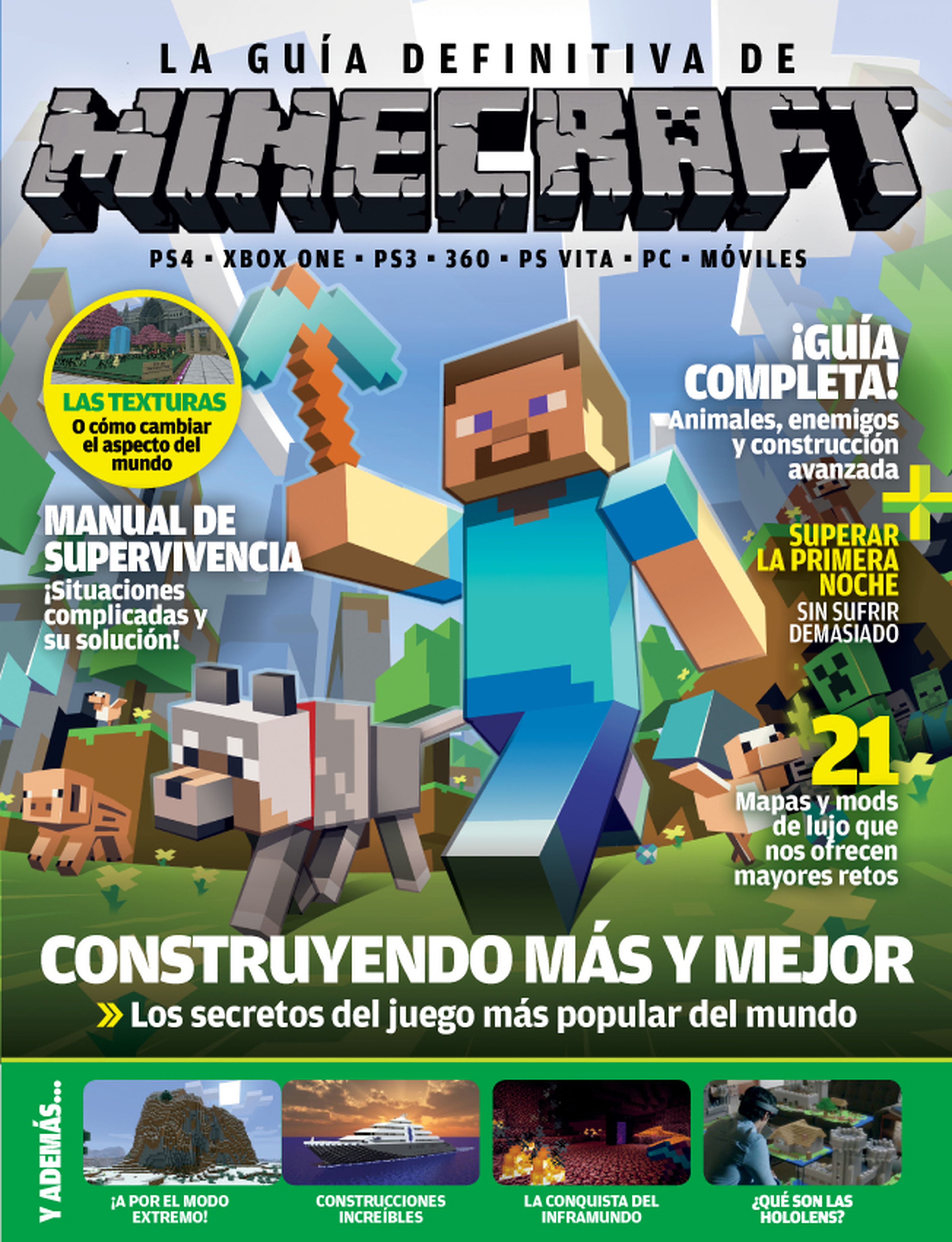 ¡La guía definitiva de Minecraft ya está a la venta!