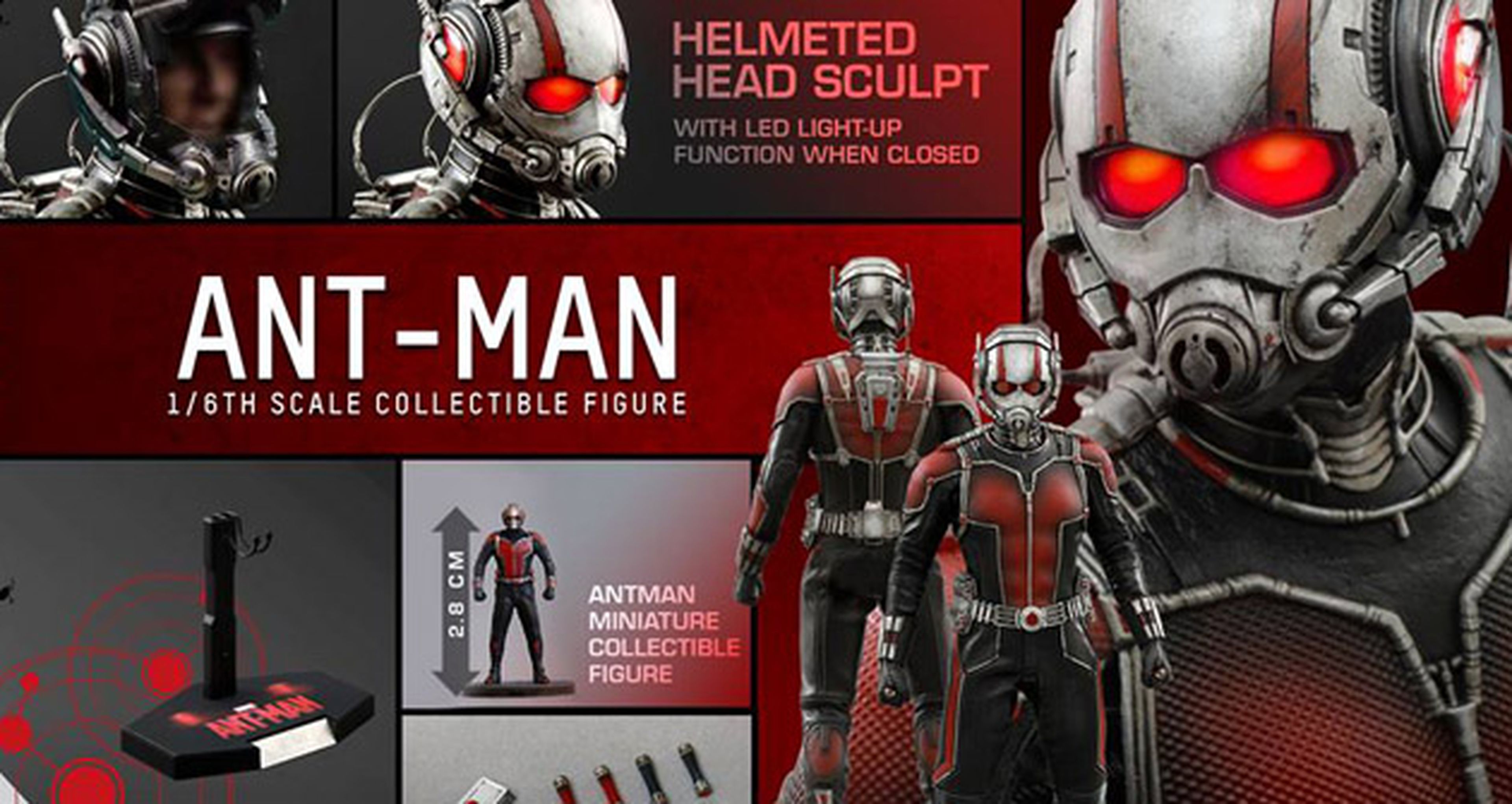 Ant-Man: Figuras de acción de Hot Toys