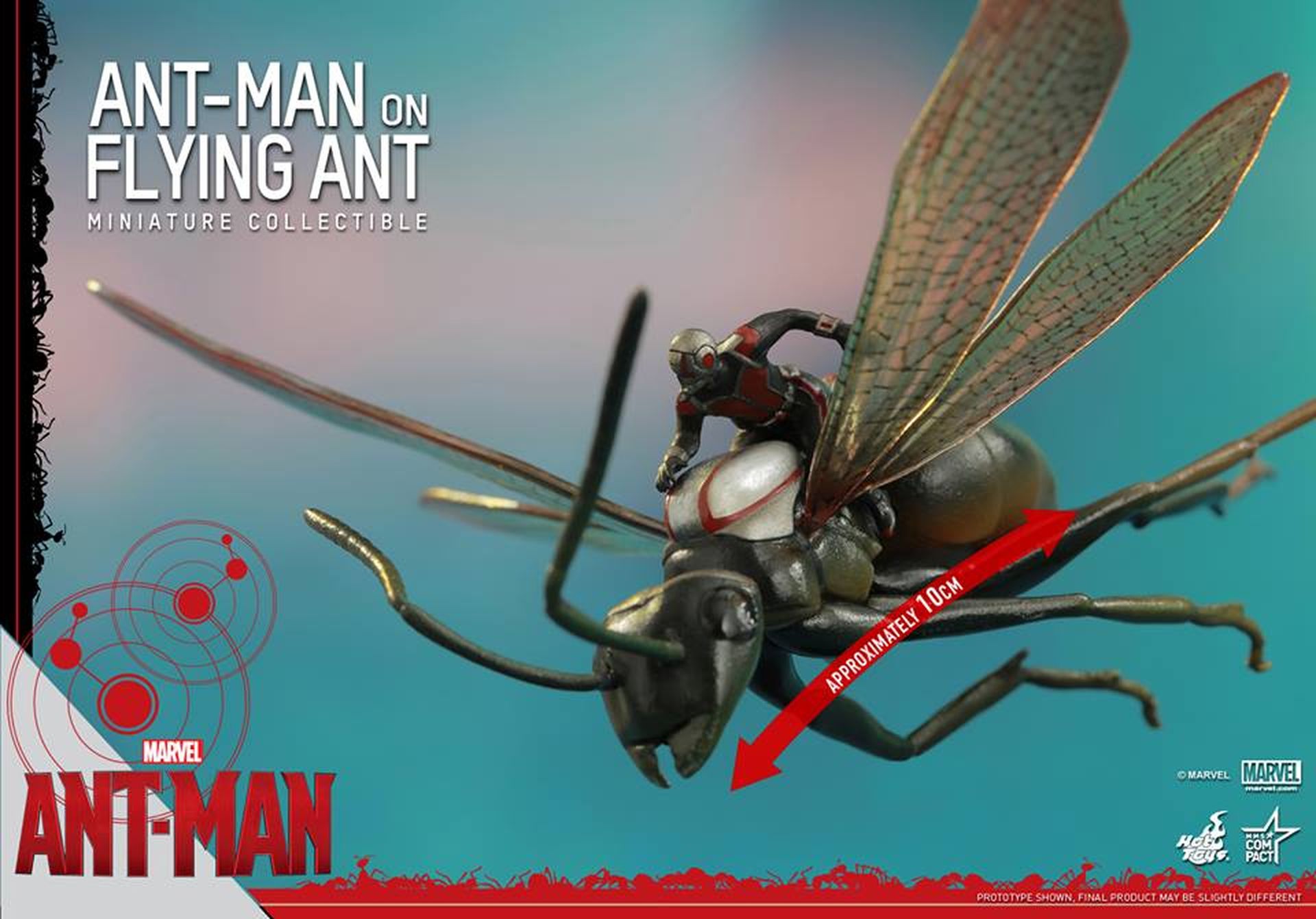 Ant-Man: Ant-Man on Flying Ant Miniature Collectible