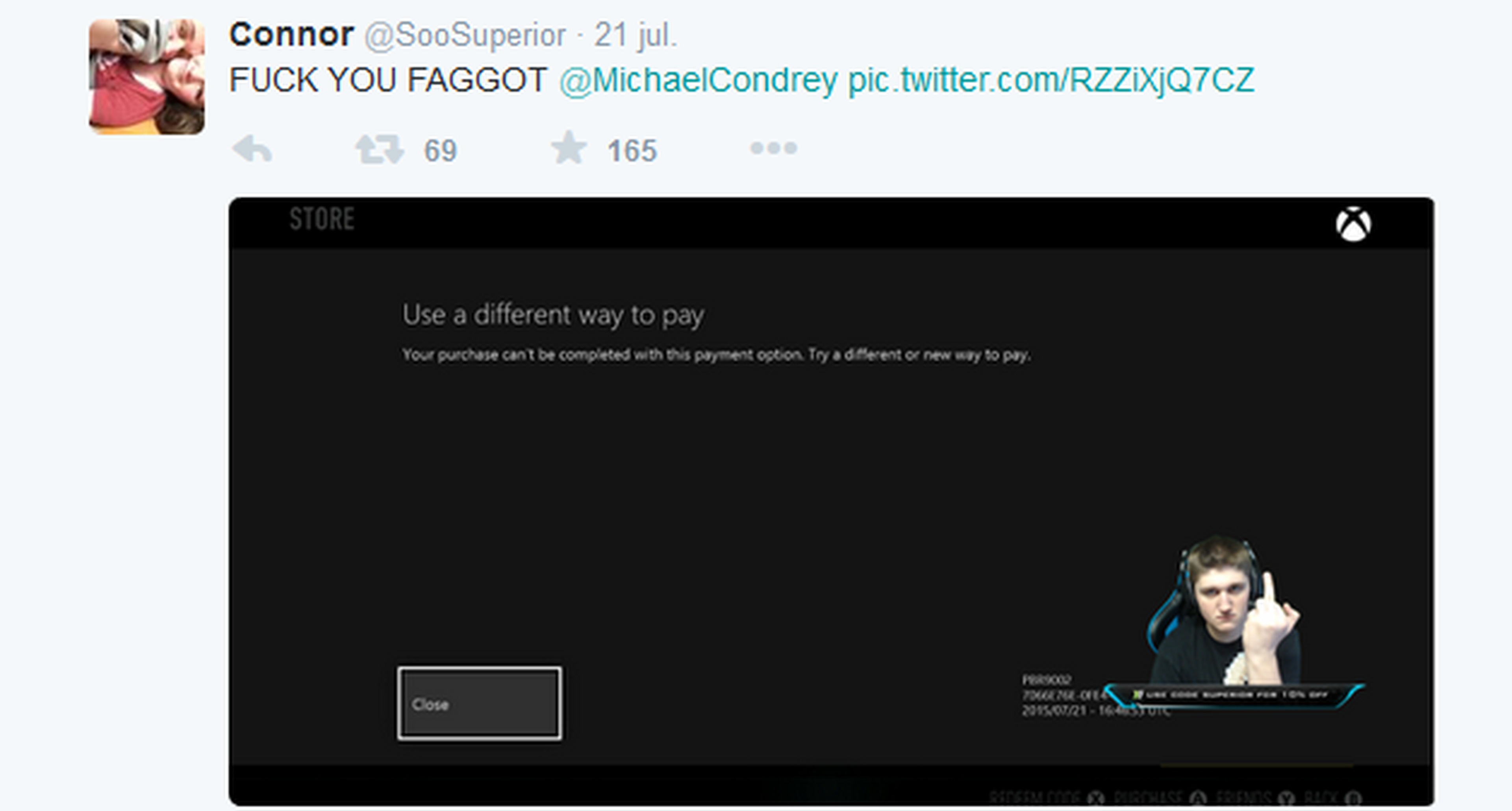 Michael Condrey, cofundador de Sledgehammer Games destruye a un troll por twitter
