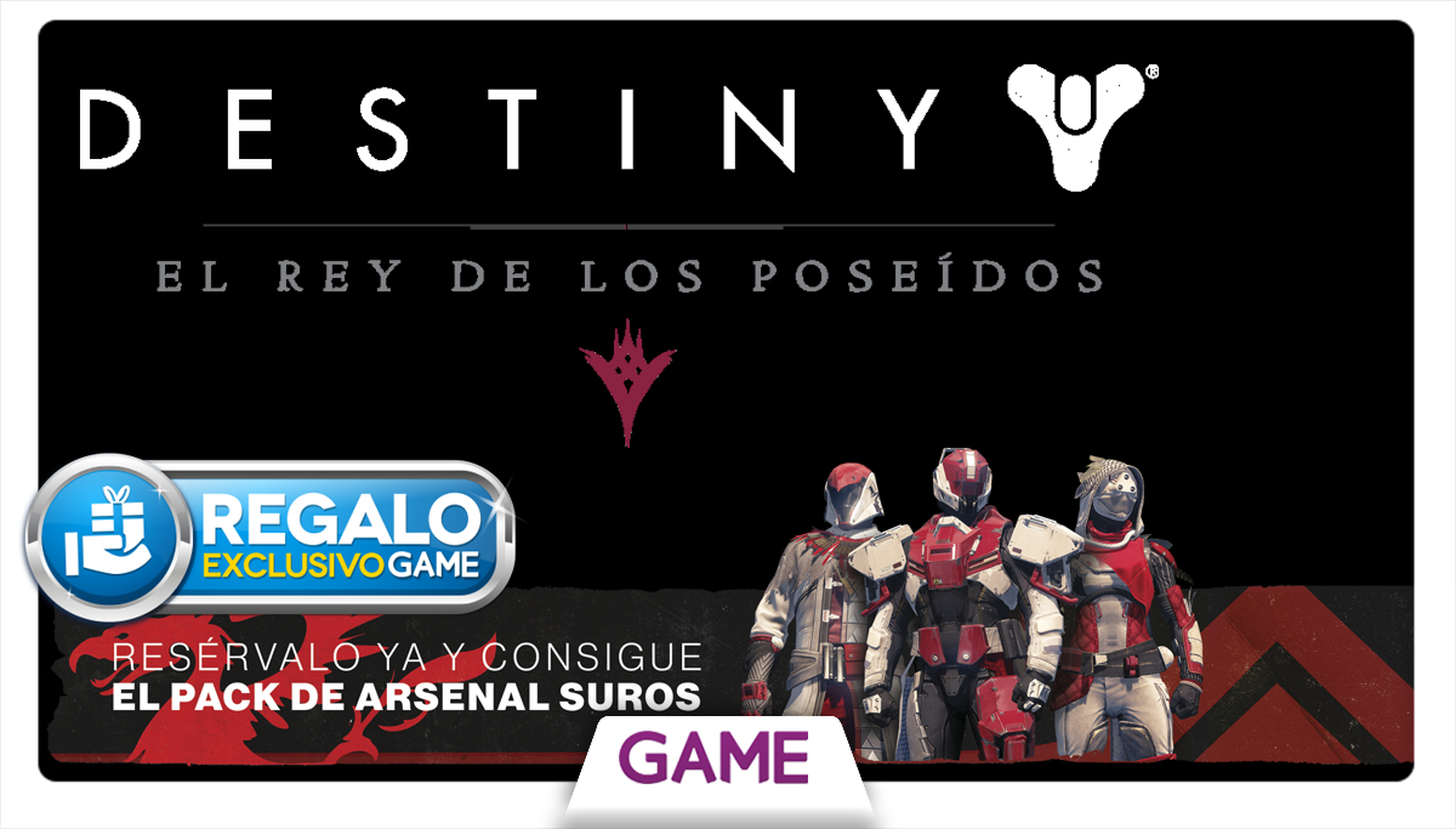 Destiny El Rey de los Poseídos, DLC exclusivo en GAME