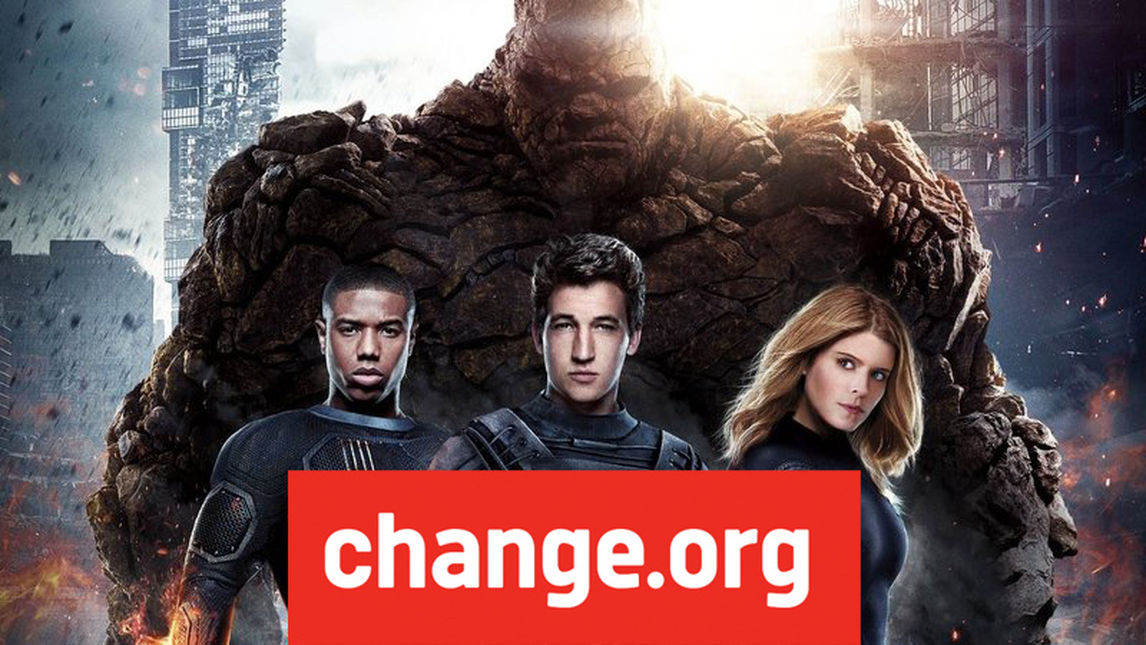 4 Fantásticos: Change.org de fans para que los derechos vuelvan a Marvel