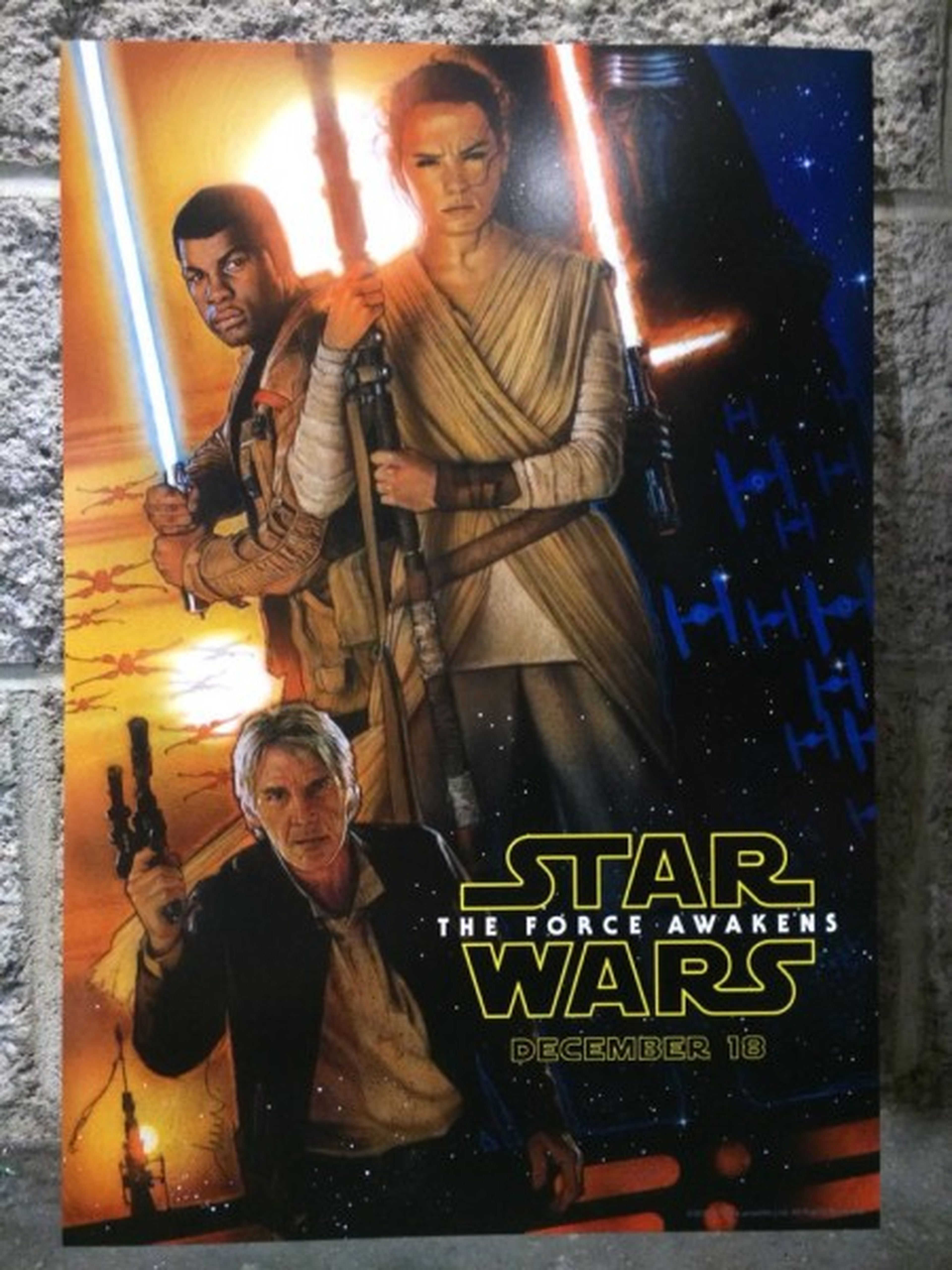 Star Wars Episodio VII: El despertar de la Fuerza - Poster oficial