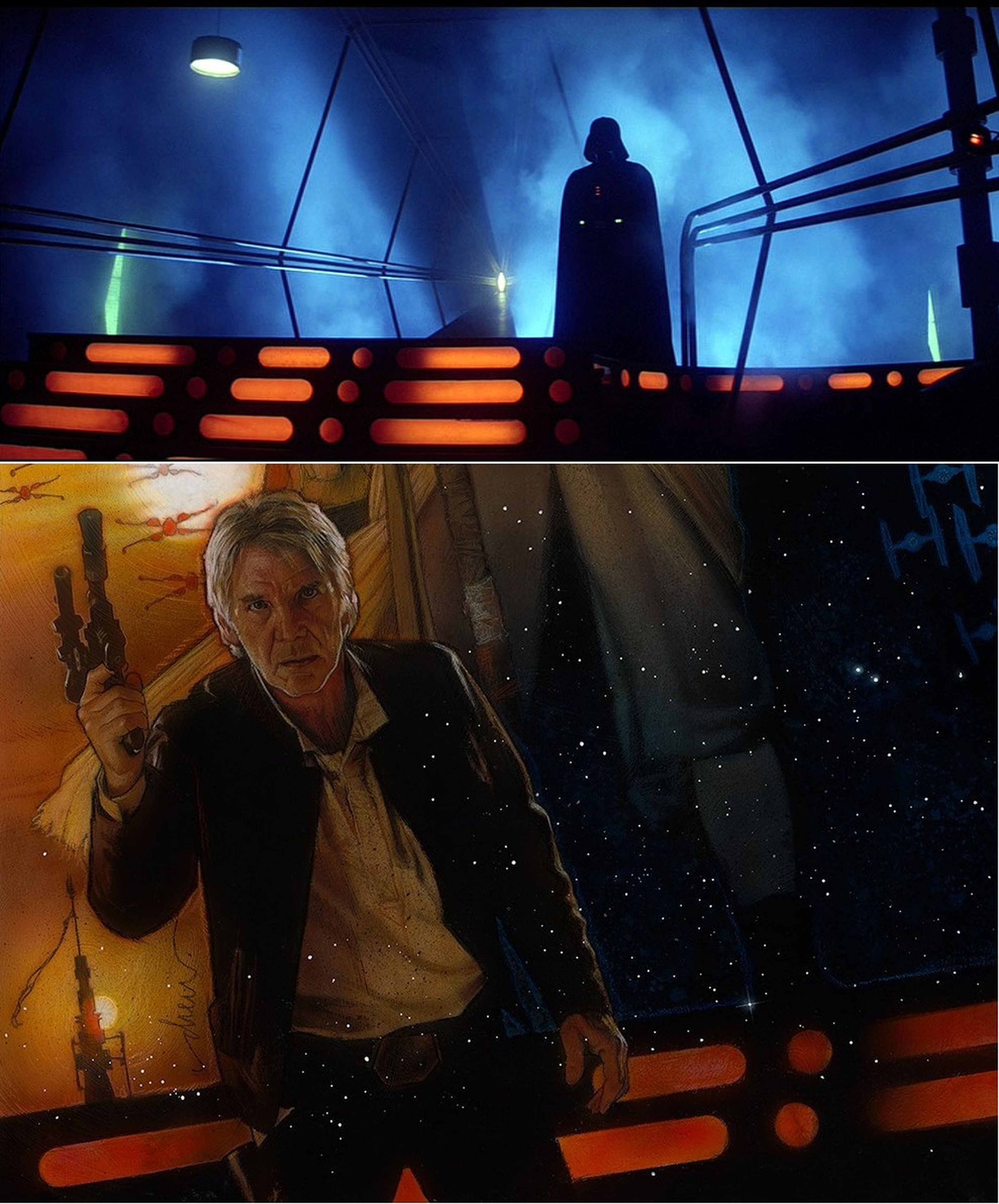 Detalles ocultos en el póster de Star Wars El despertar de la Fuerza