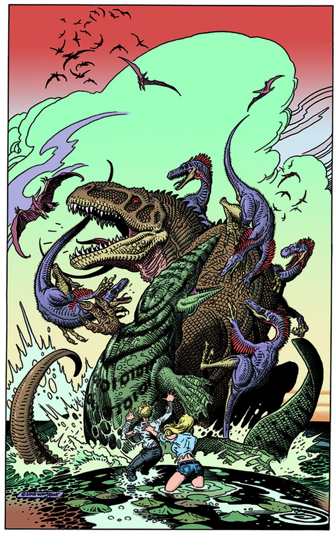 Jurassic Park: concept arts de la serie animada nunca emitida