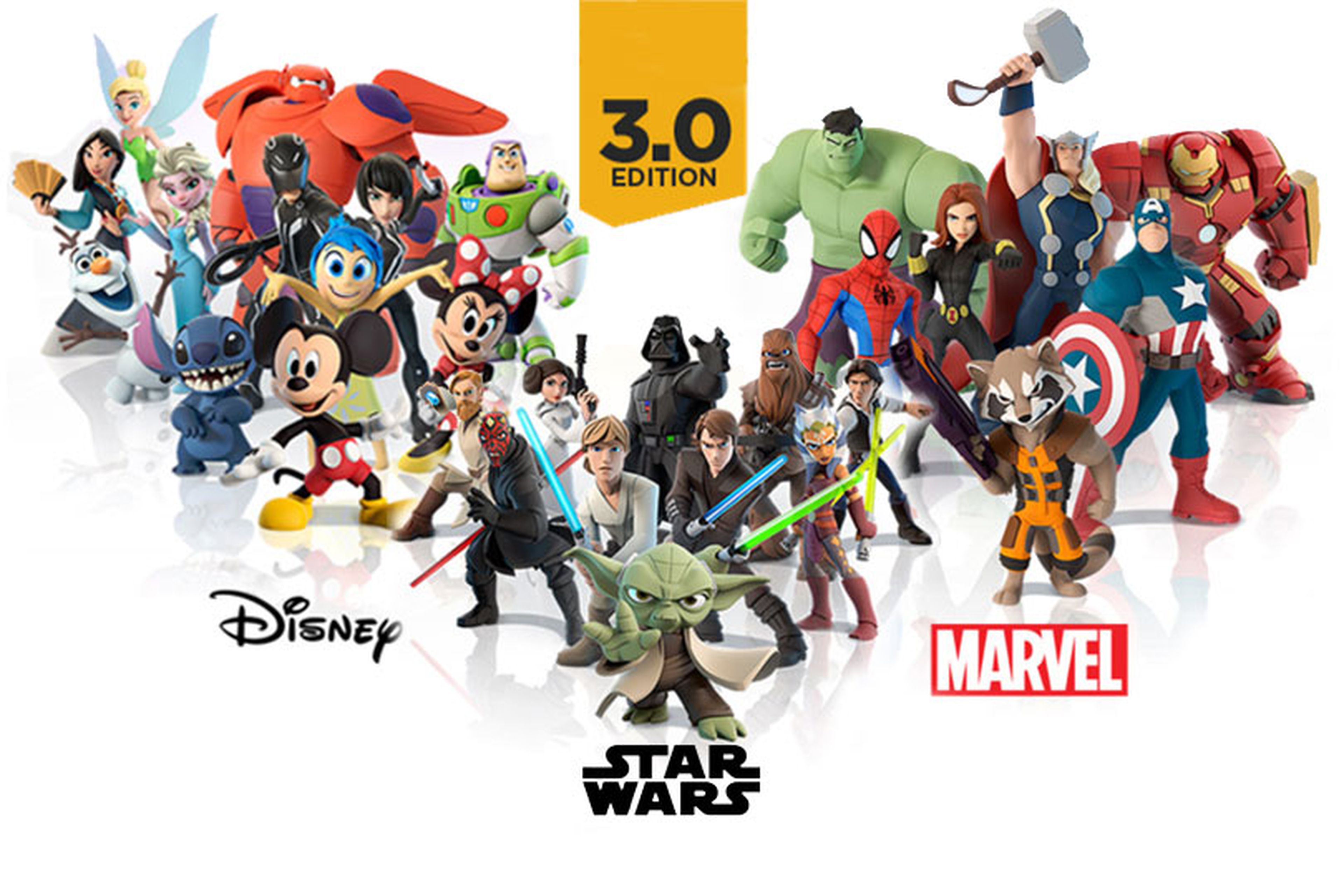 Éstas son todas las figuras de Disney Infinity